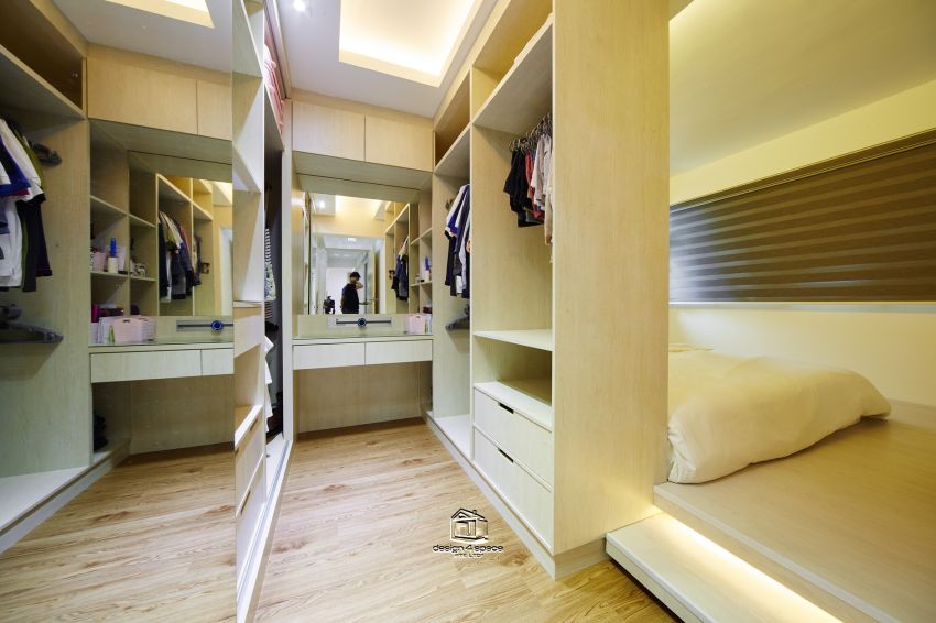 Eclectic, Modern Design - Bedroom - HDB 5 Room - Design by Design 4 Space Pte Ltd