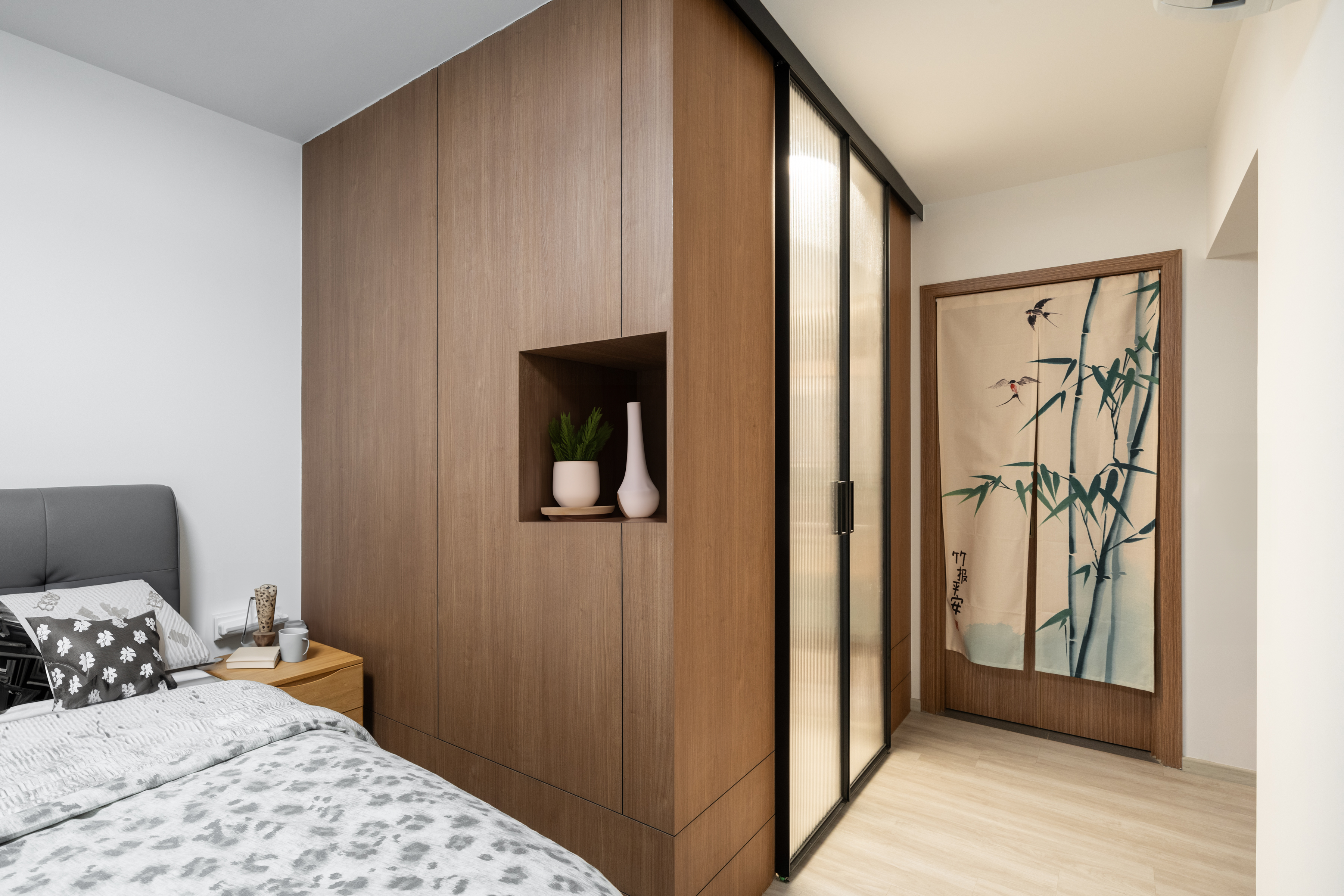 Contemporary, Scandinavian Design - Bedroom - HDB 5 Room - Design by Design 4 Space Pte Ltd