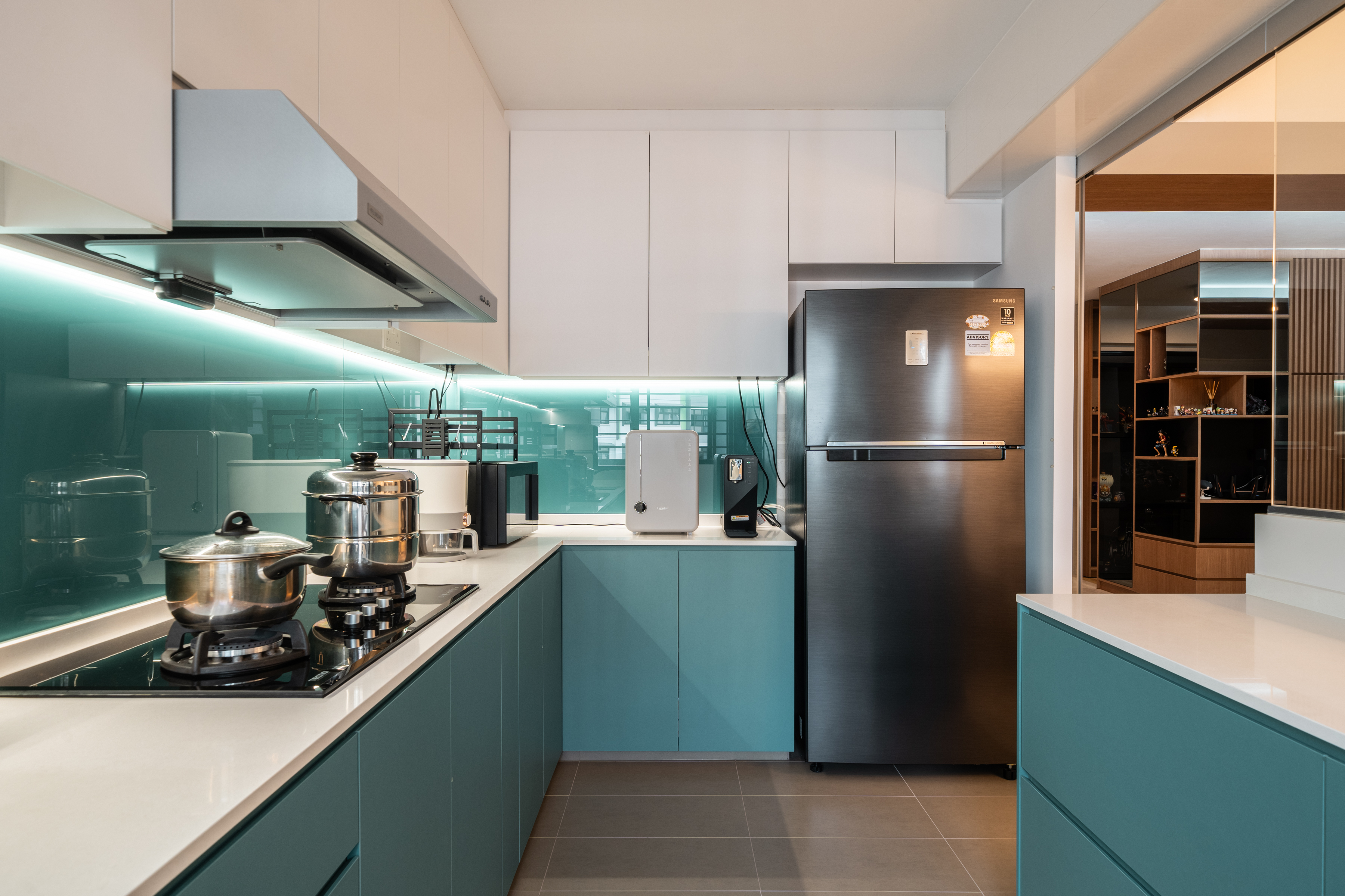 Contemporary, Scandinavian Design - Kitchen - HDB 5 Room - Design by Design 4 Space Pte Ltd