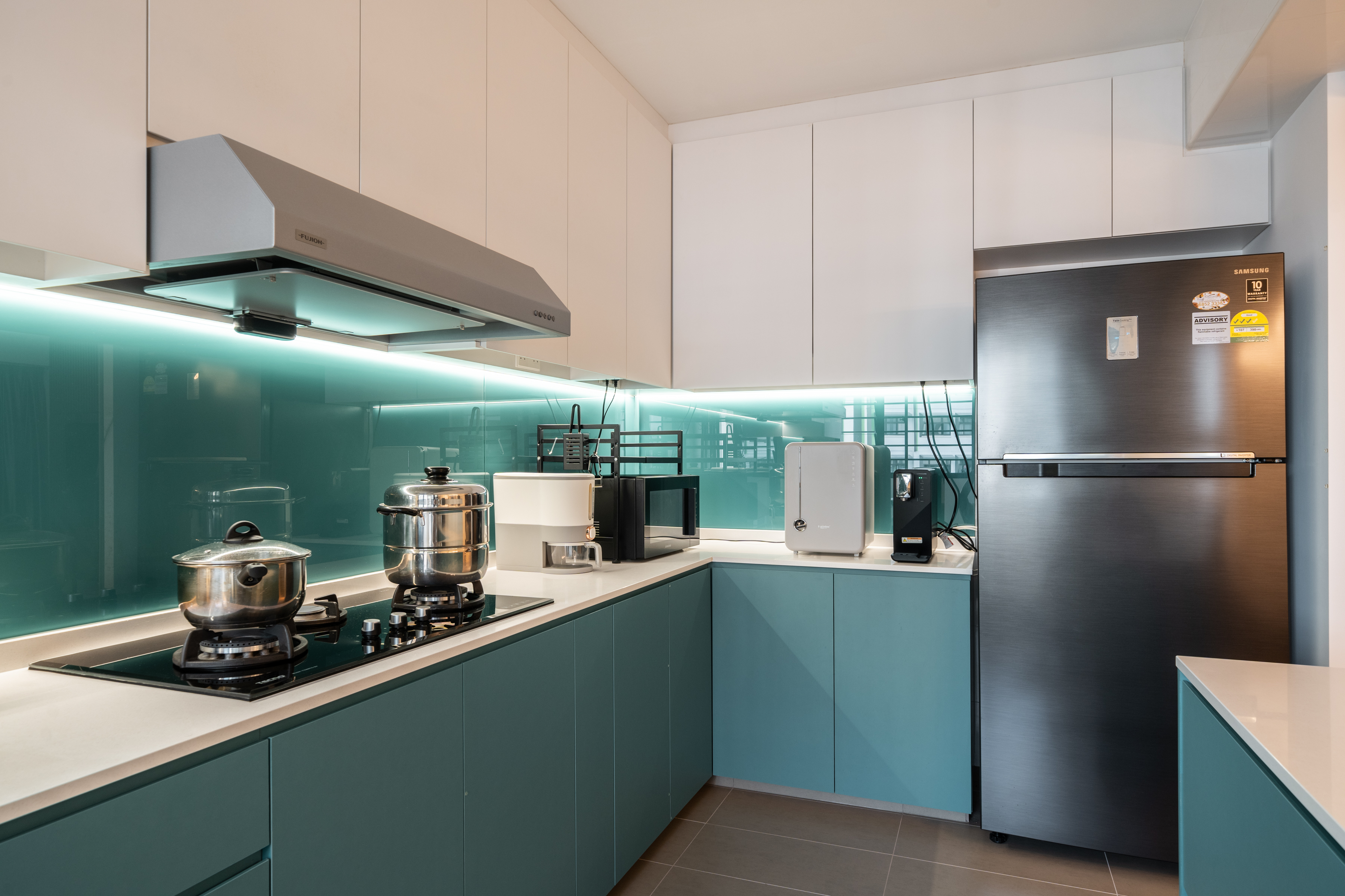 Contemporary, Scandinavian Design - Kitchen - HDB 5 Room - Design by Design 4 Space Pte Ltd