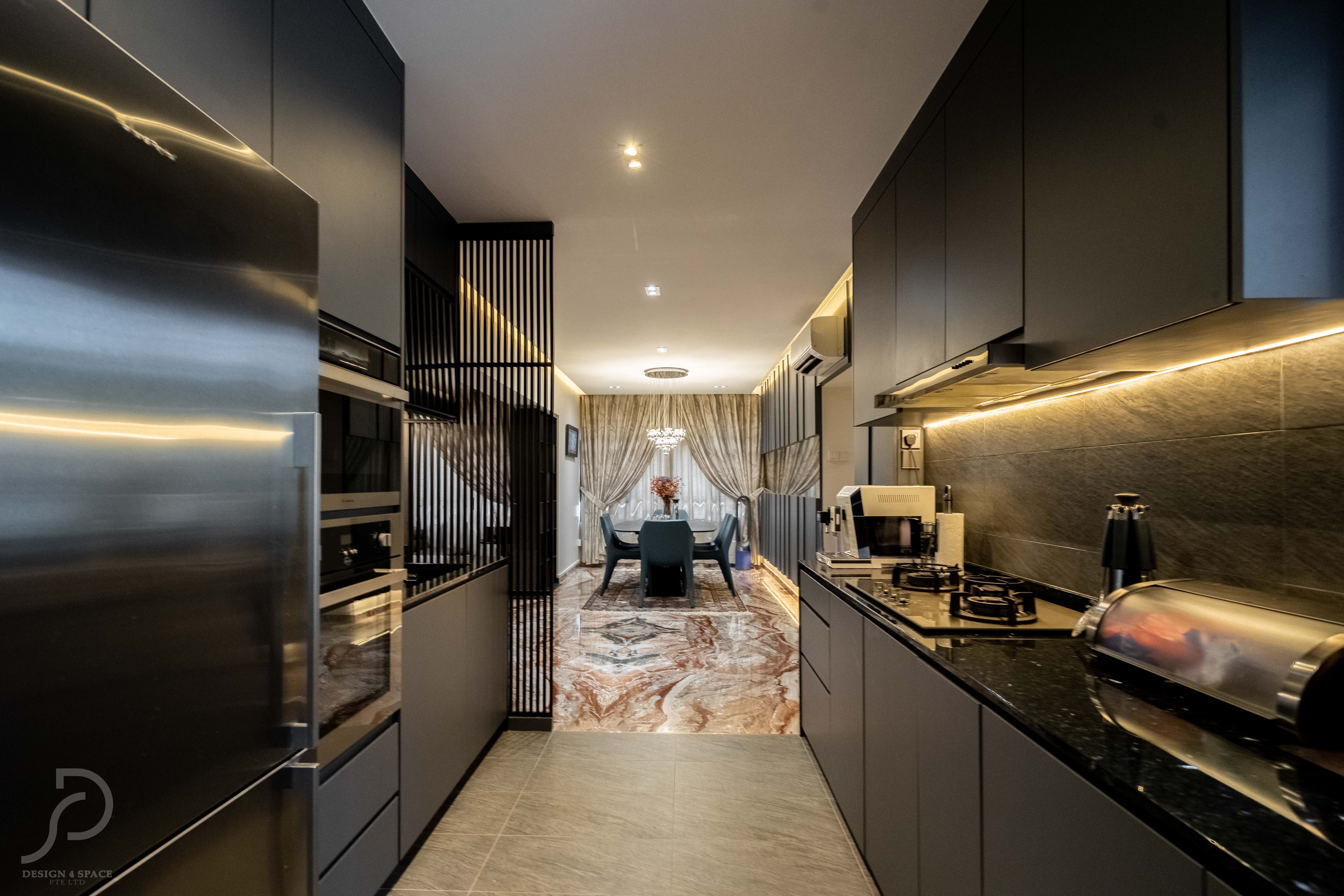 Contemporary, Modern, Others Design - Kitchen - HDB 5 Room - Design by Design 4 Space Pte Ltd