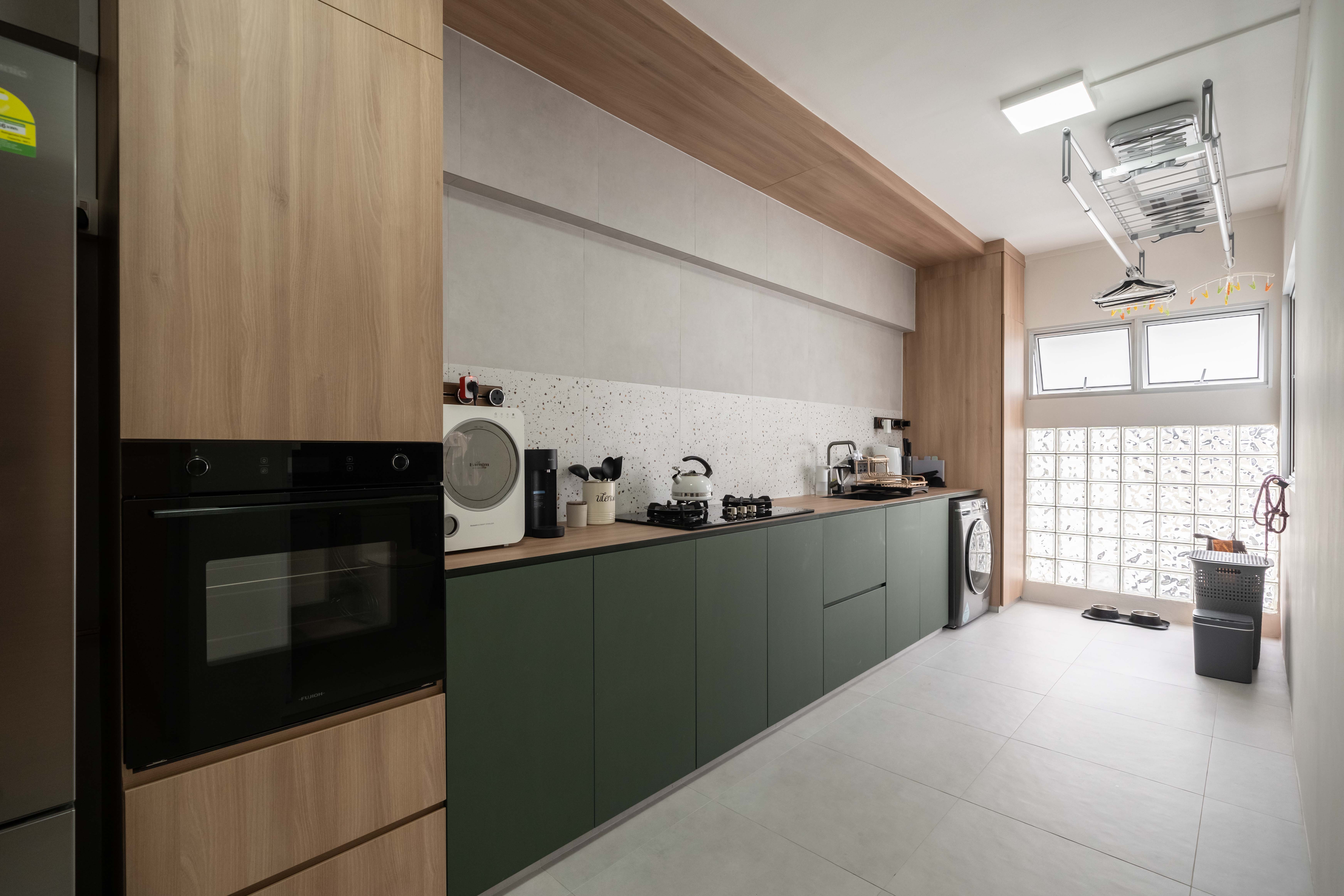 Contemporary, Modern, Scandinavian Design - Kitchen - HDB 5 Room - Design by Design 4 Space Pte Ltd