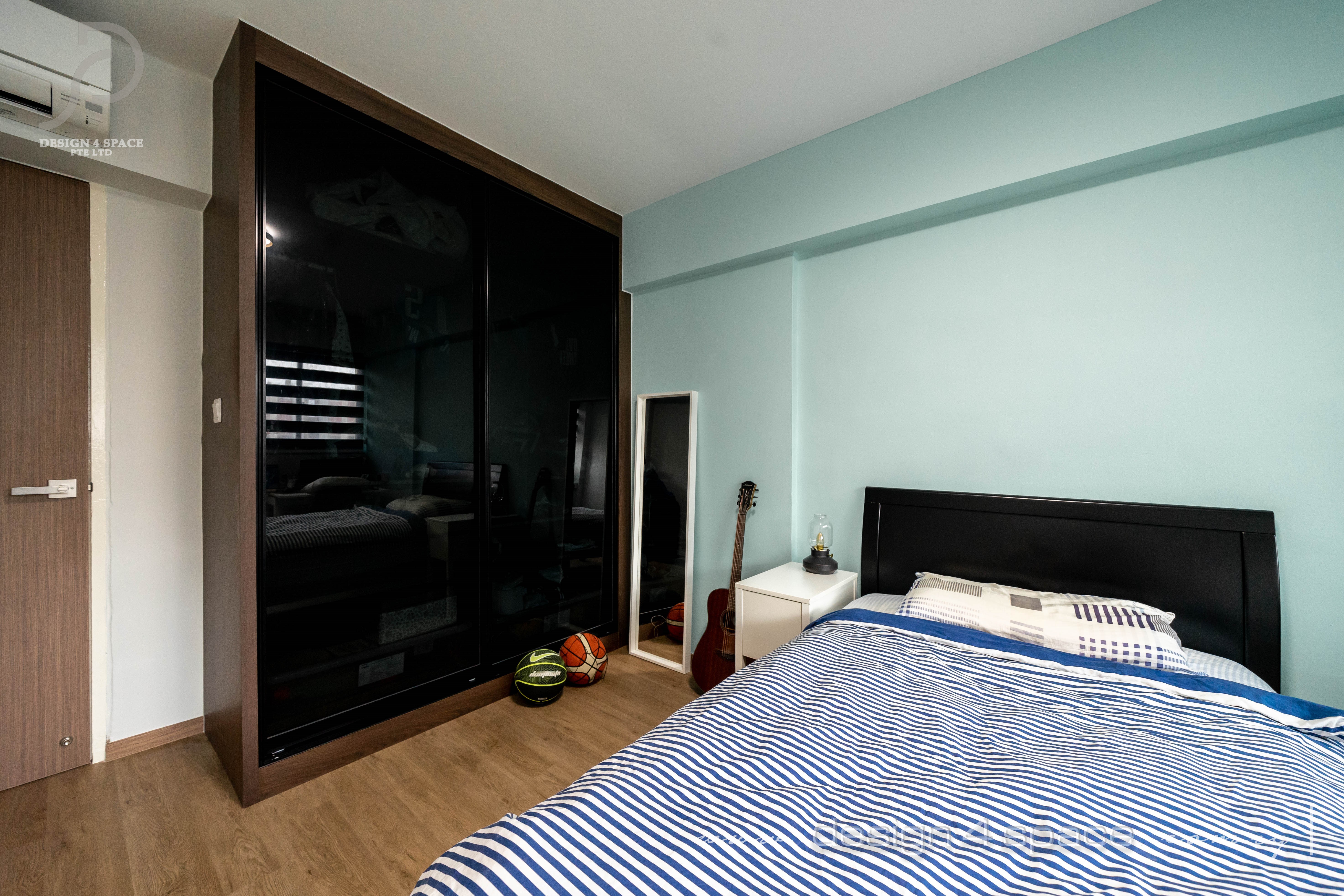 Contemporary Design - Bedroom - HDB 5 Room - Design by Design 4 Space Pte Ltd