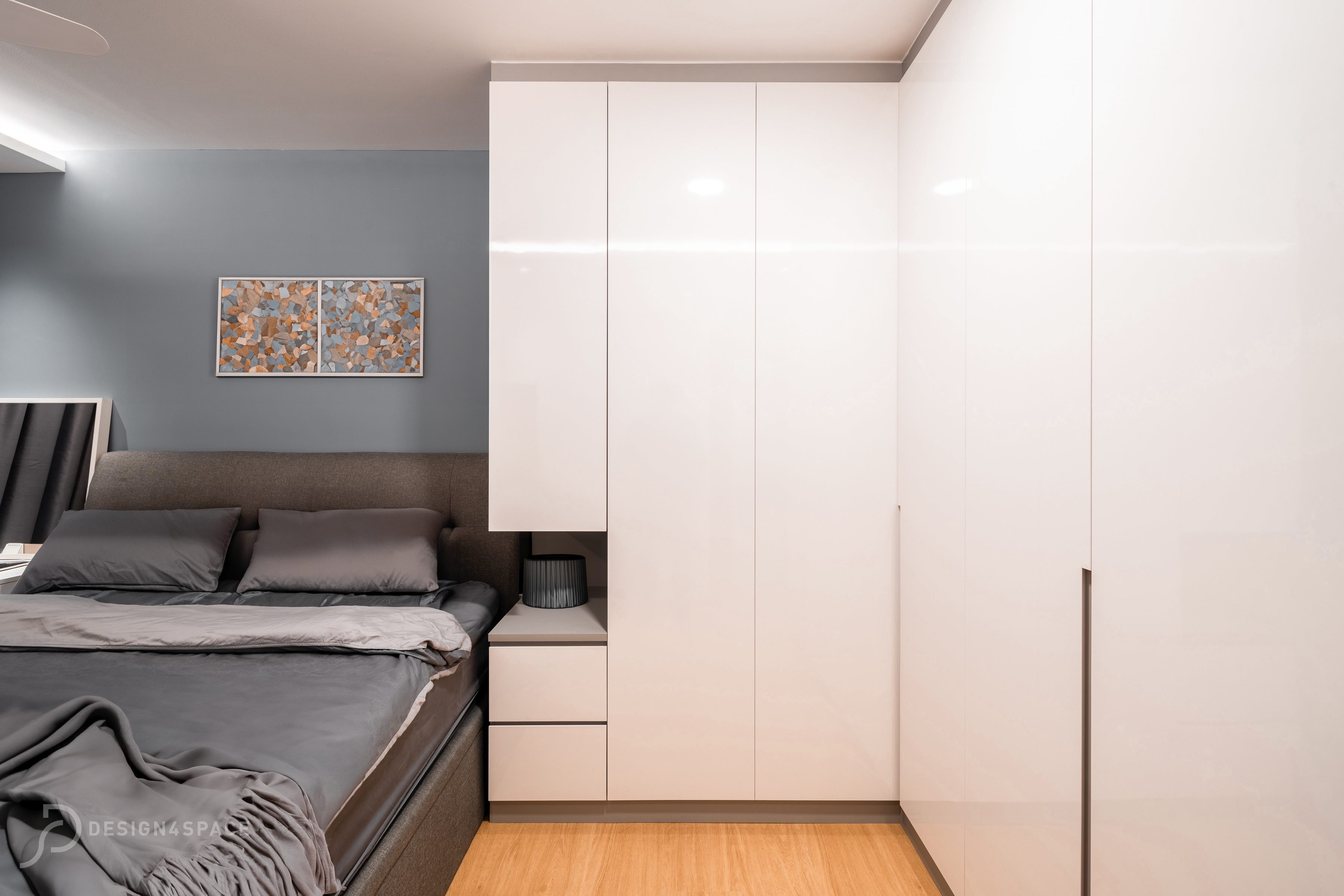 Contemporary, Modern Design - Bedroom - HDB 5 Room - Design by Design 4 Space Pte Ltd