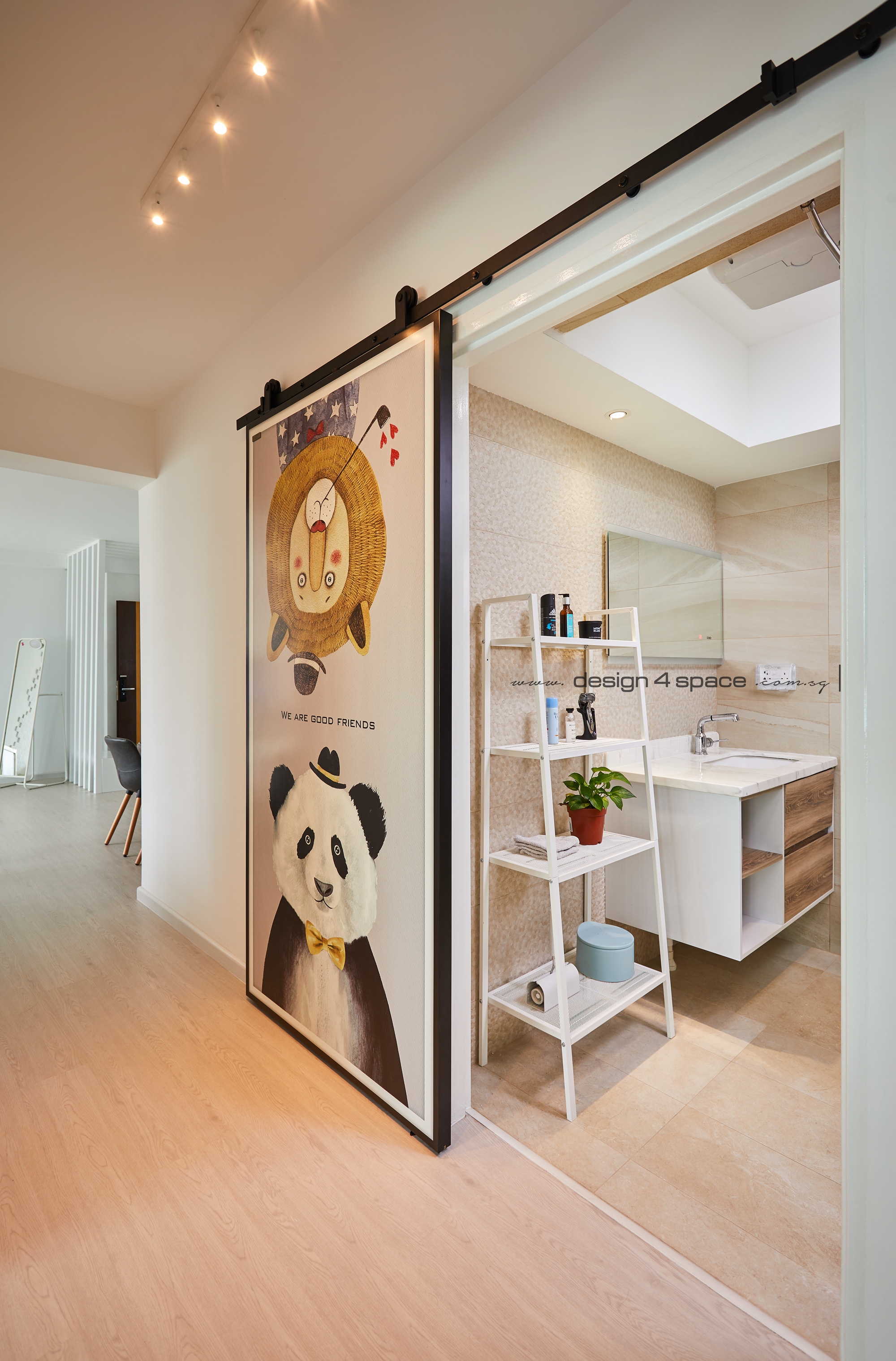 Minimalist, Scandinavian Design - Bathroom - HDB 5 Room - Design by Design 4 Space Pte Ltd