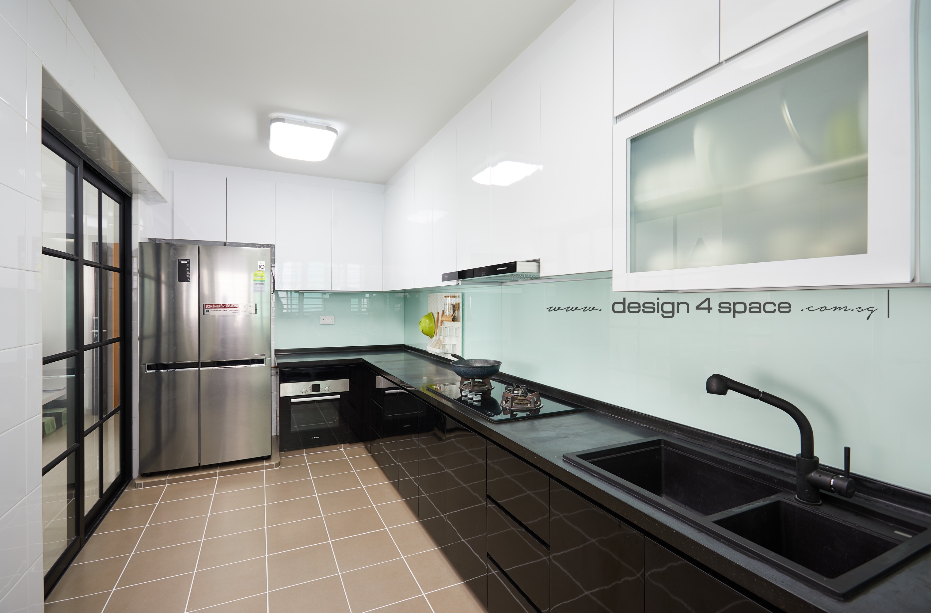 Minimalist, Scandinavian Design - Kitchen - HDB 5 Room - Design by Design 4 Space Pte Ltd