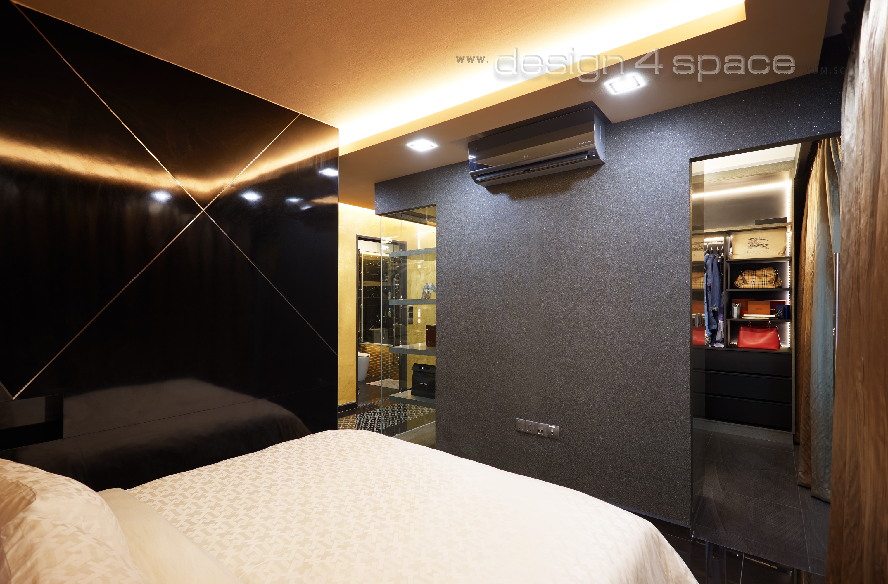 Modern Design - Bedroom - HDB 5 Room - Design by Design 4 Space Pte Ltd