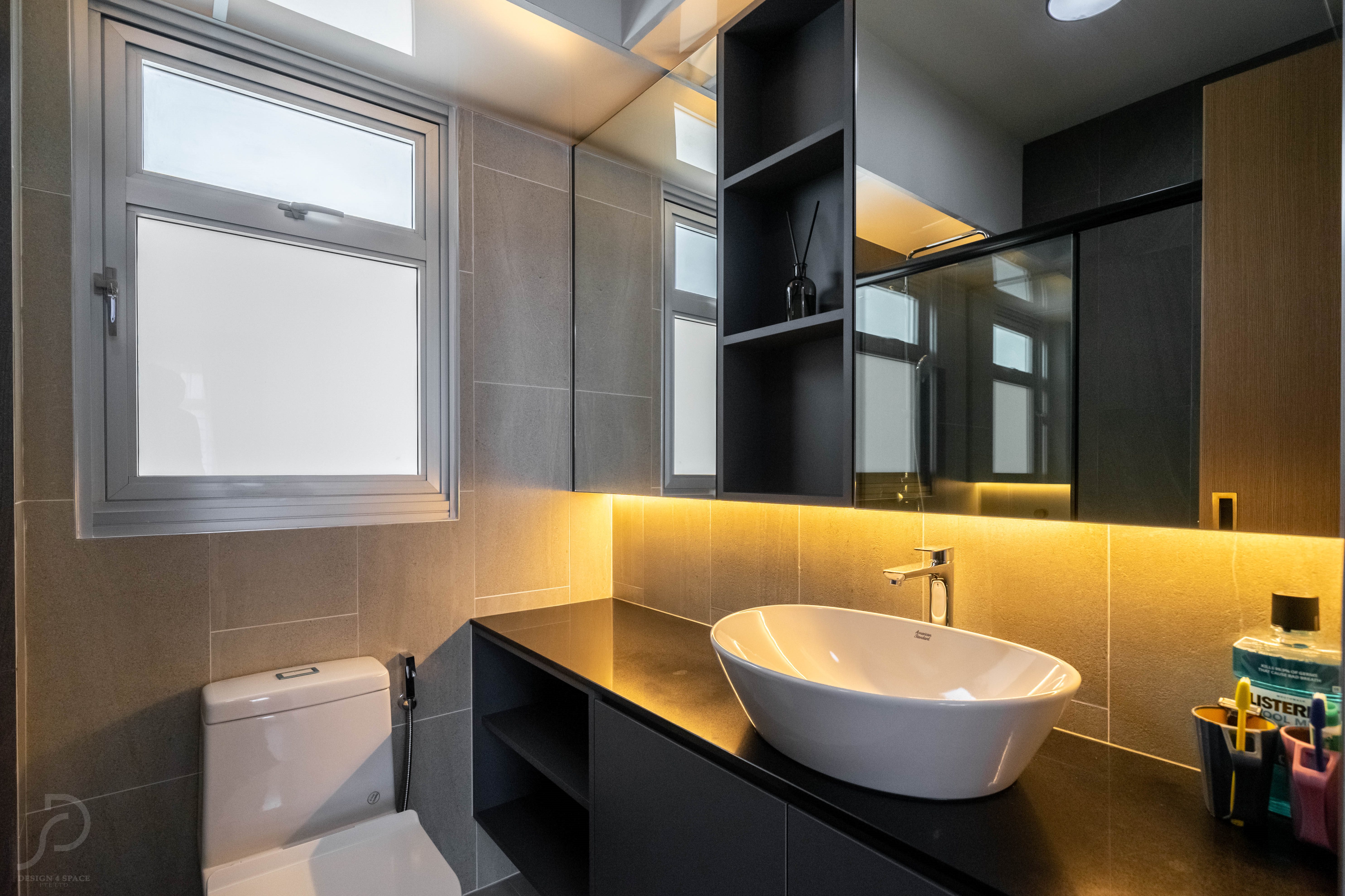 Minimalist, Modern Design - Bathroom - HDB 5 Room - Design by Design 4 Space Pte Ltd