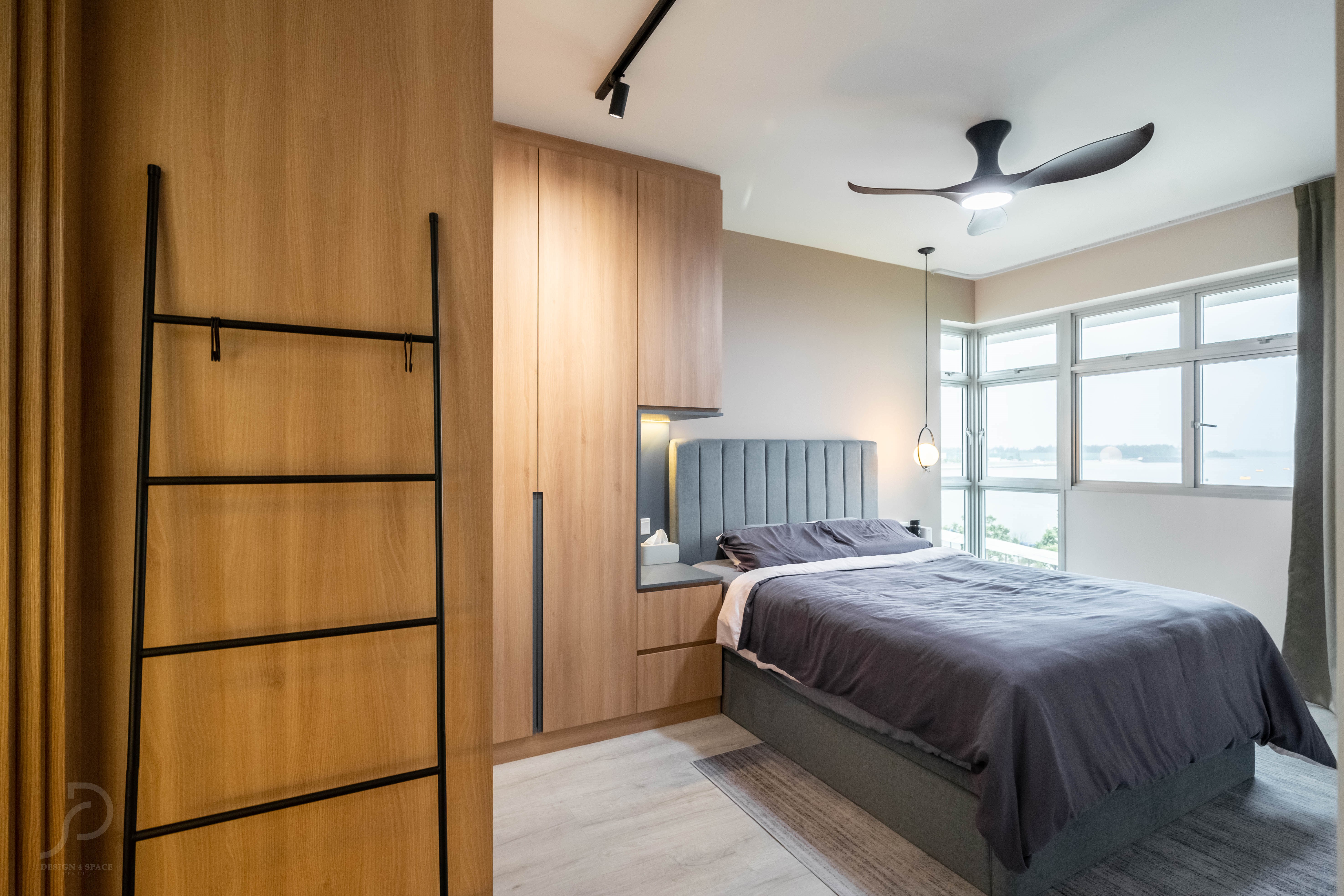 Scandinavian Design - Bedroom - HDB 5 Room - Design by Design 4 Space Pte Ltd