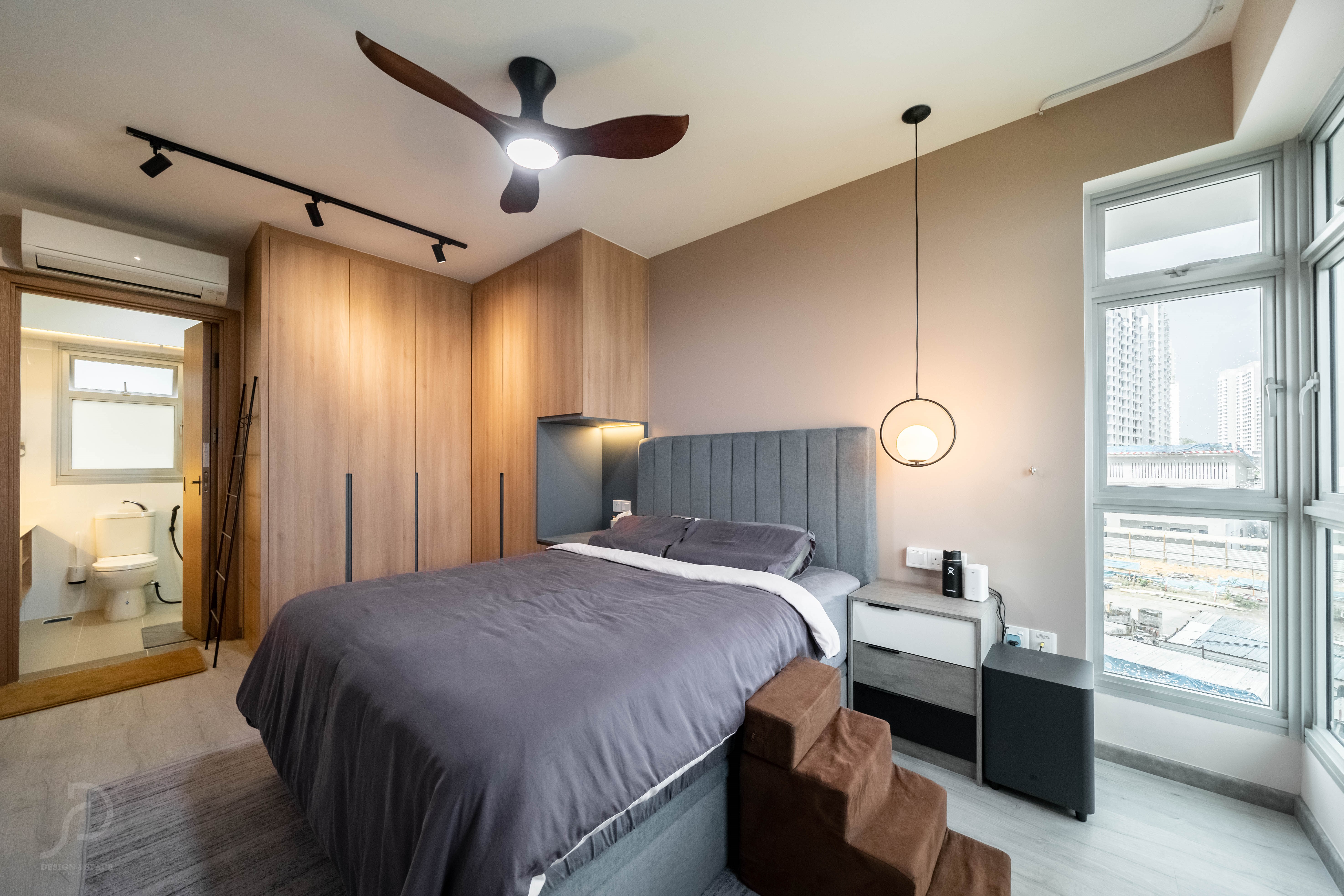 Scandinavian Design - Bedroom - HDB 5 Room - Design by Design 4 Space Pte Ltd