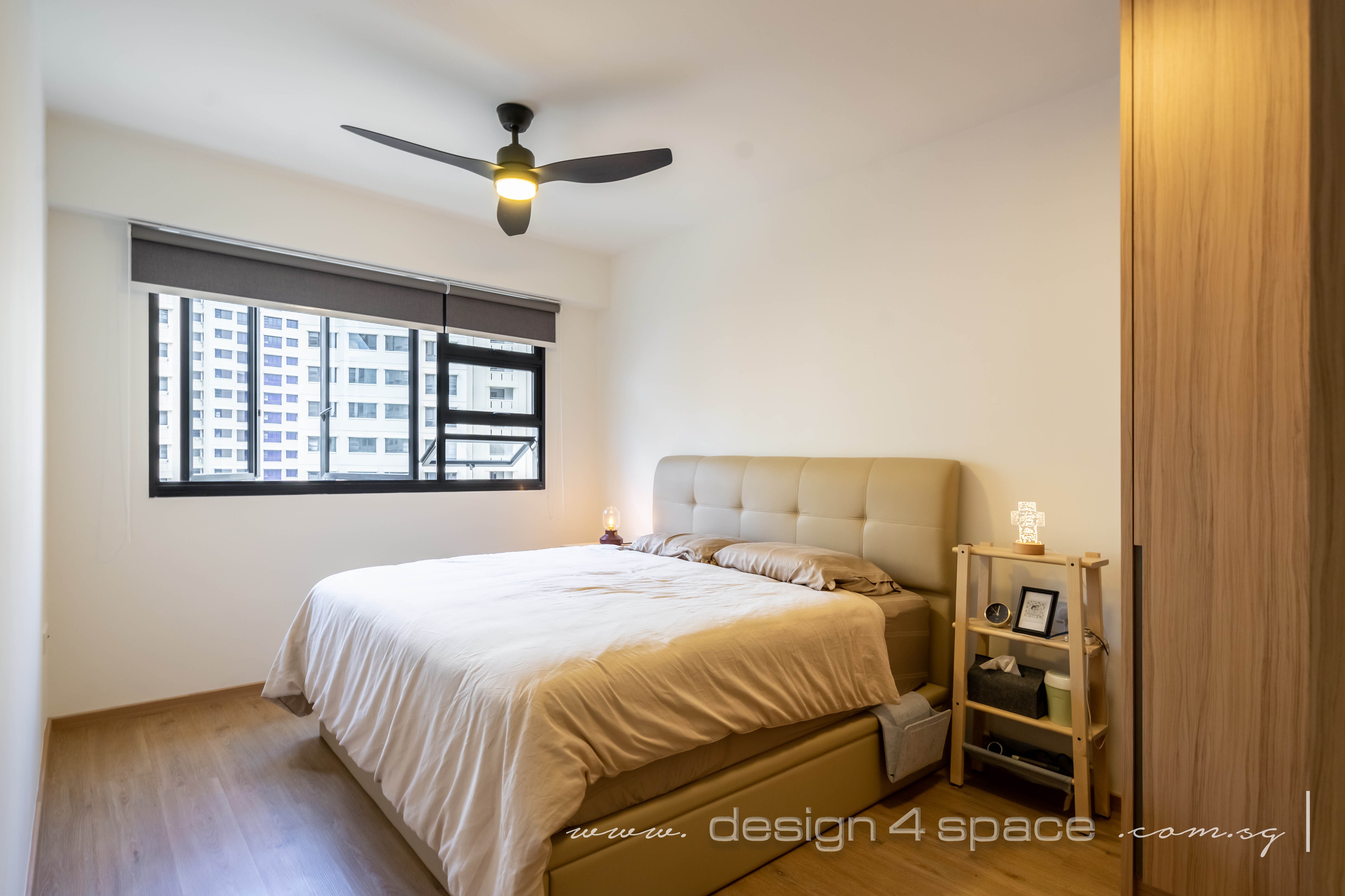 Scandinavian Design - Bedroom - HDB 5 Room - Design by Design 4 Space Pte Ltd