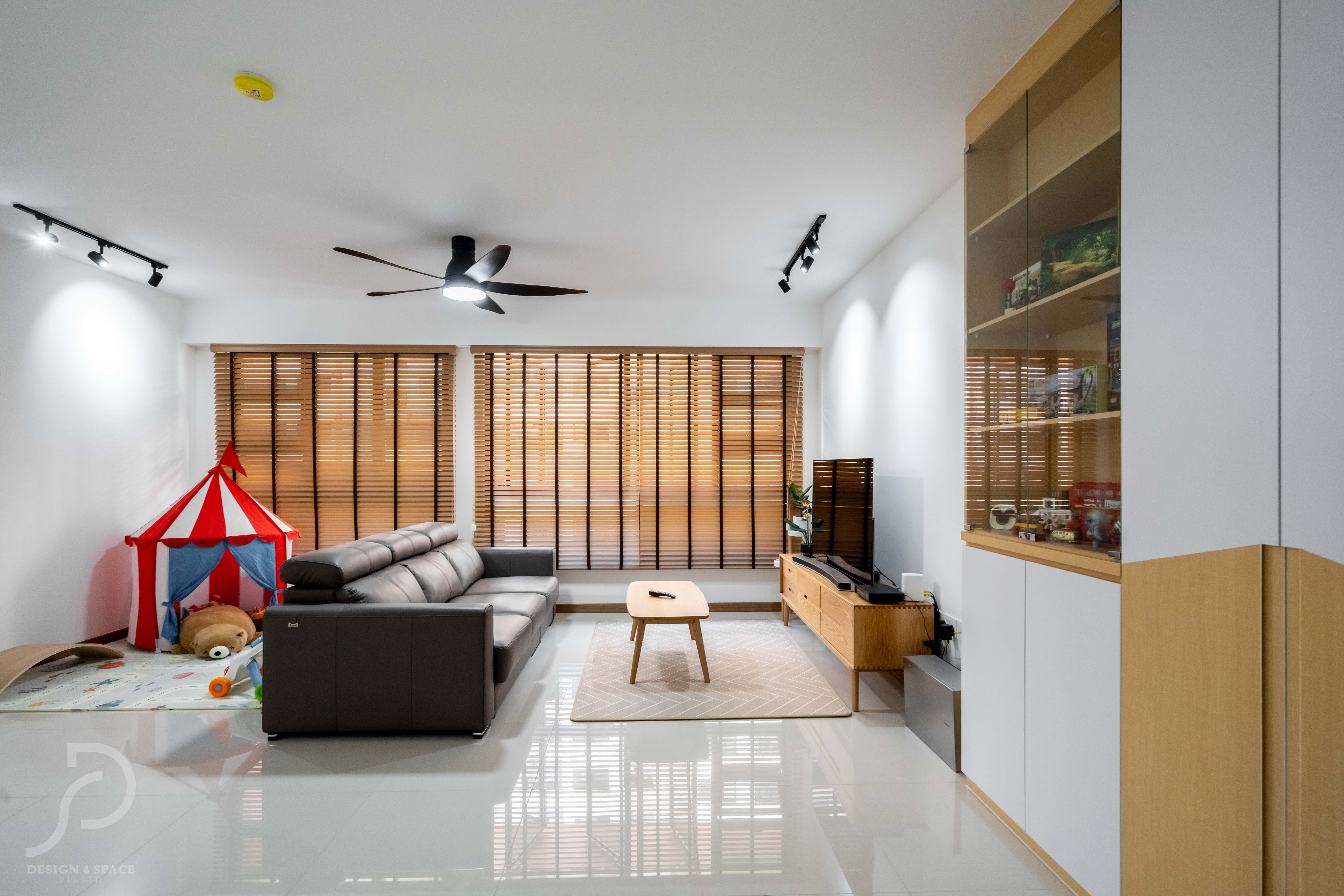 Contemporary, Minimalist Design -  - HDB 5 Room - Design by Design 4 Space Pte Ltd