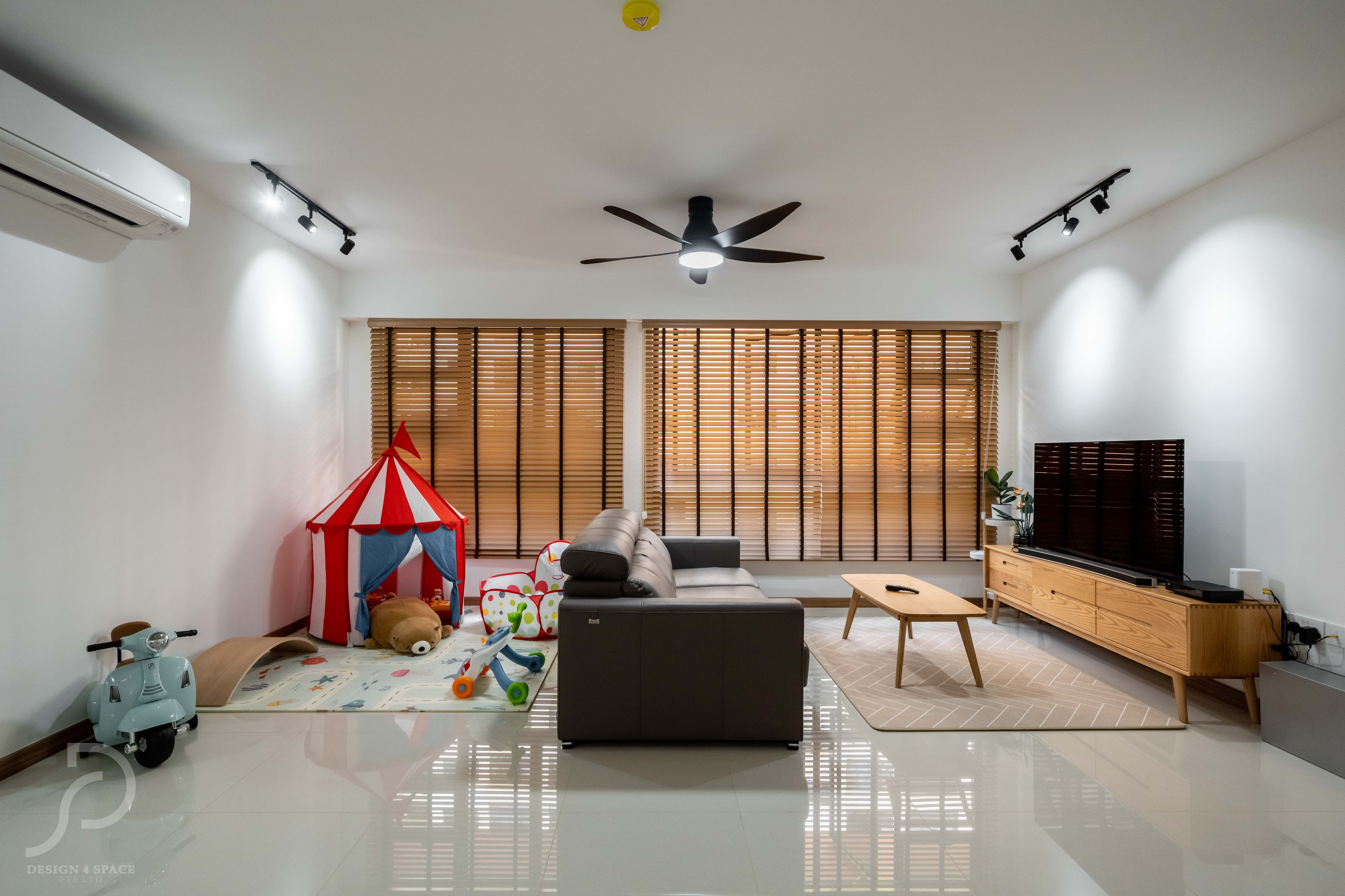 Contemporary, Minimalist Design -  - HDB 5 Room - Design by Design 4 Space Pte Ltd