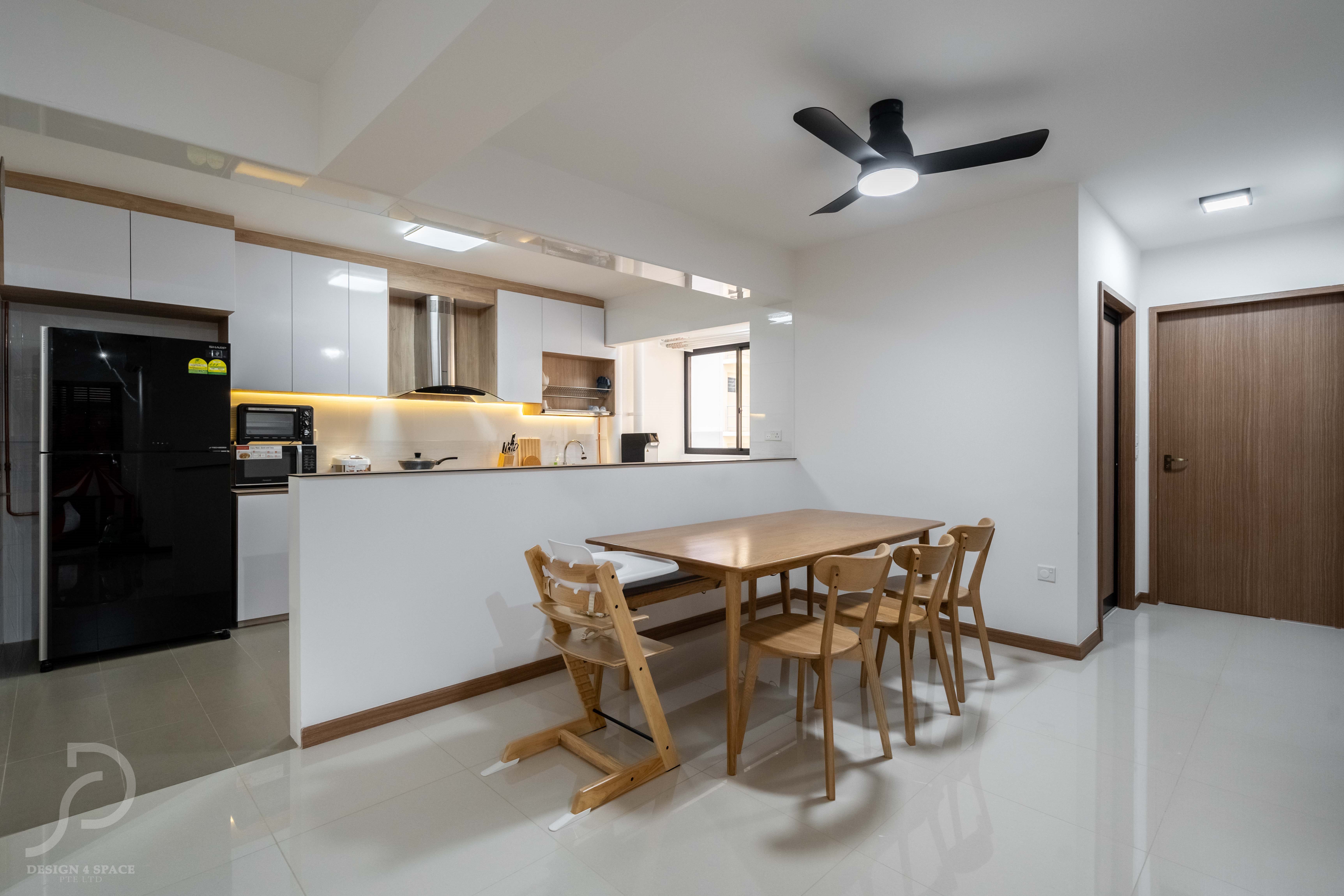 Contemporary, Minimalist Design -  - HDB 5 Room - Design by Design 4 Space Pte Ltd