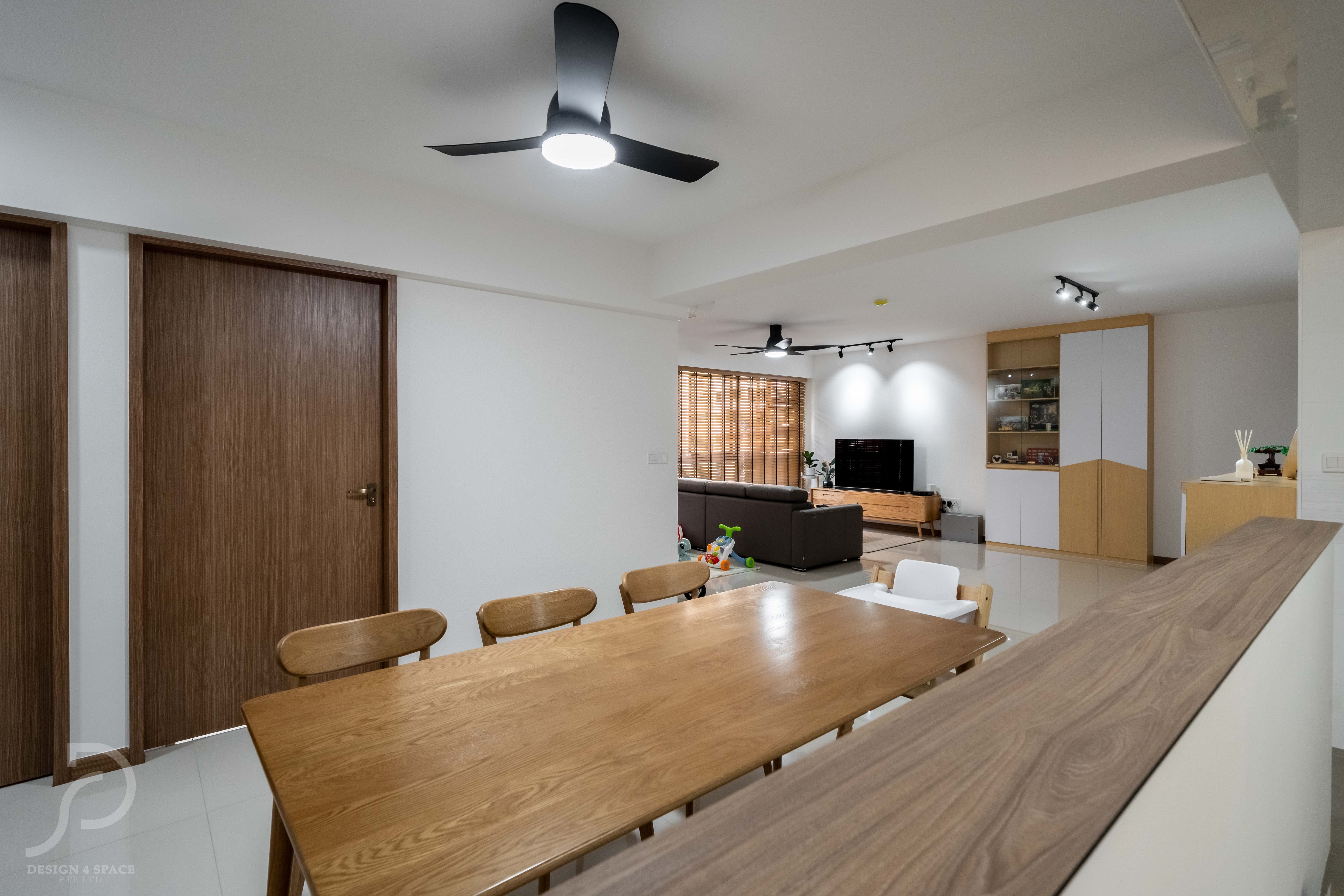 Contemporary, Minimalist Design -  - HDB 5 Room - Design by Design 4 Space Pte Ltd