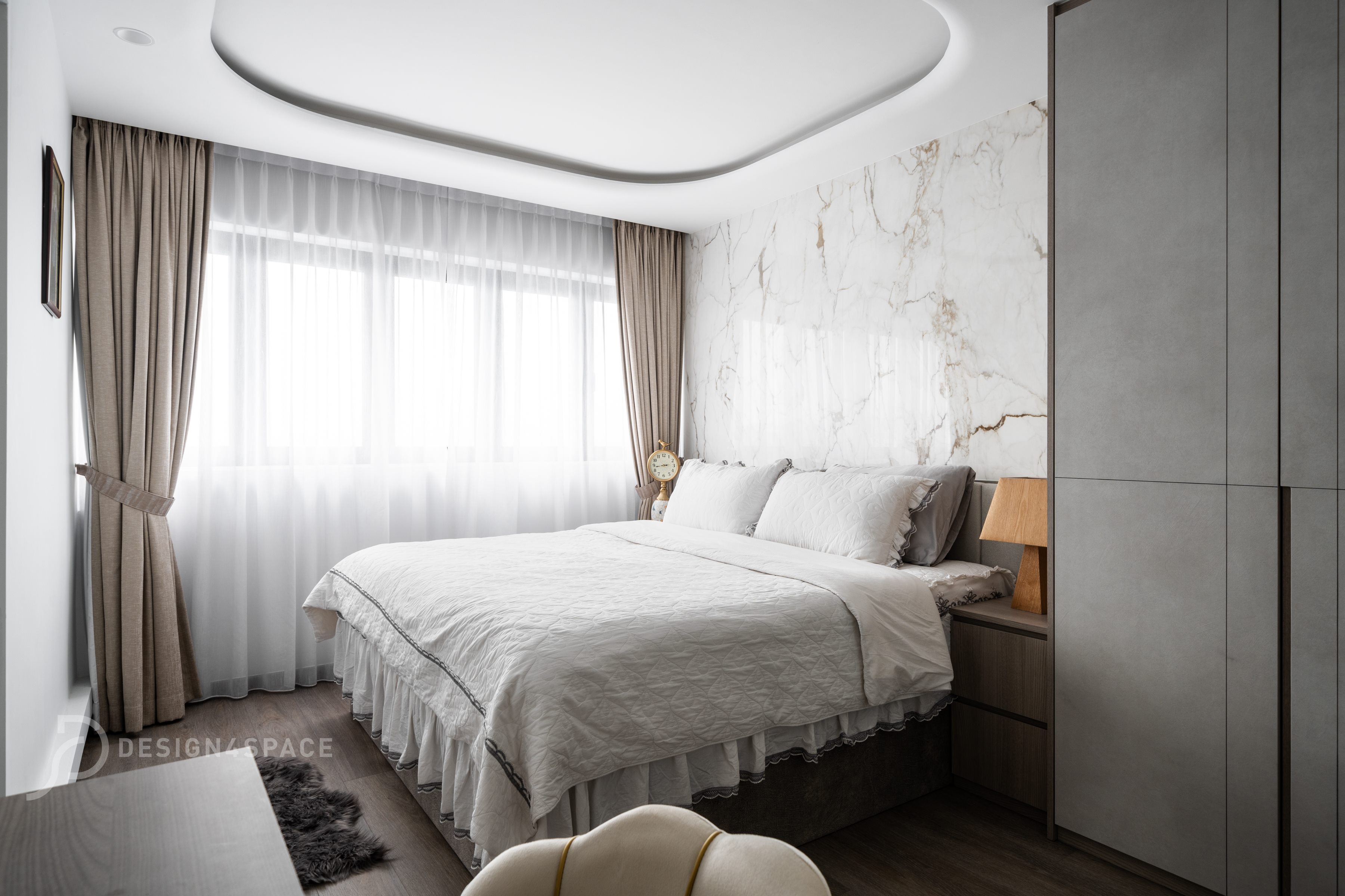 Modern Design - Bedroom - HDB 5 Room - Design by Design 4 Space Pte Ltd