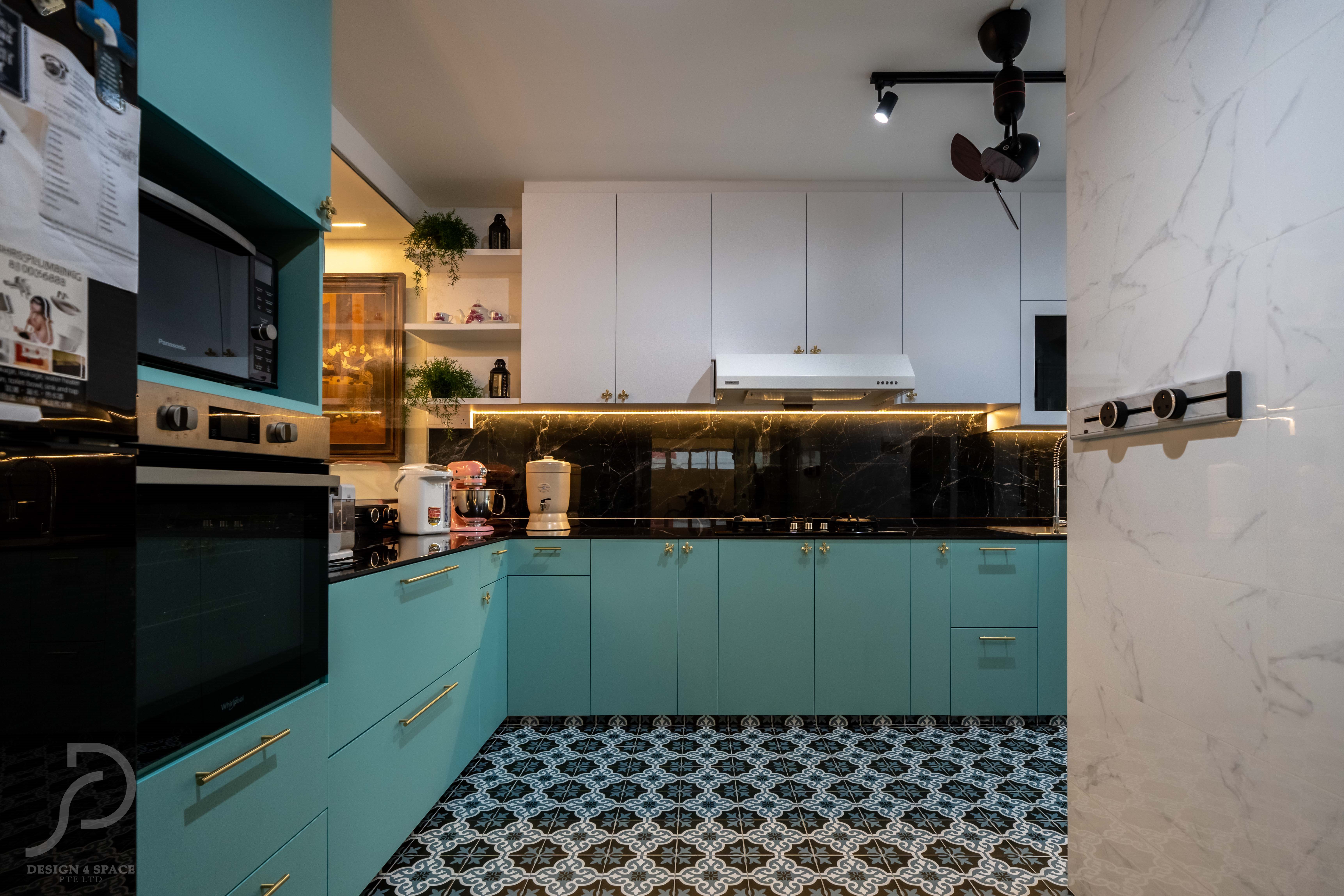Classical, Contemporary, Modern Design - Kitchen - HDB 5 Room - Design by Design 4 Space Pte Ltd