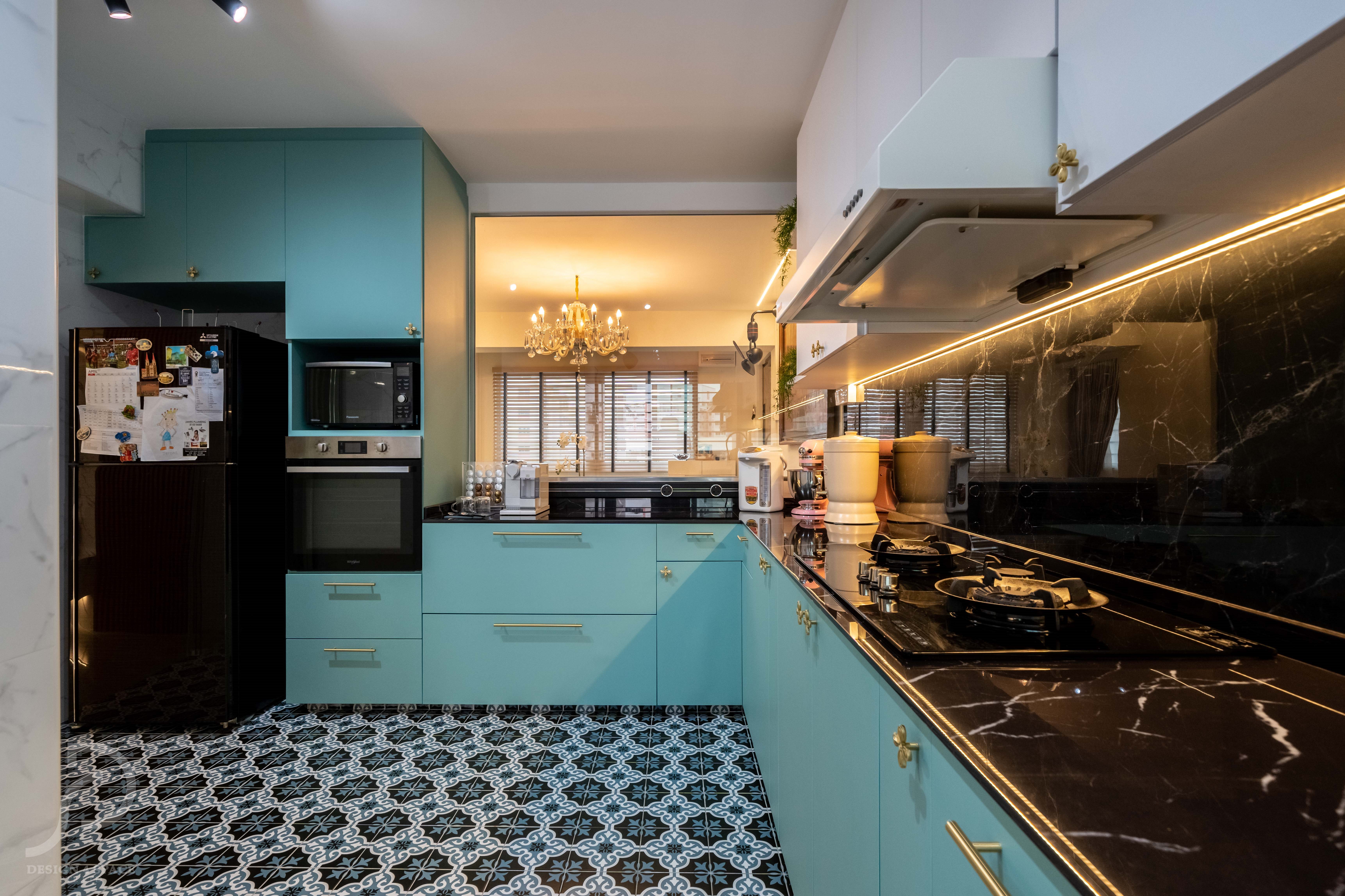Classical, Contemporary, Modern Design - Kitchen - HDB 5 Room - Design by Design 4 Space Pte Ltd