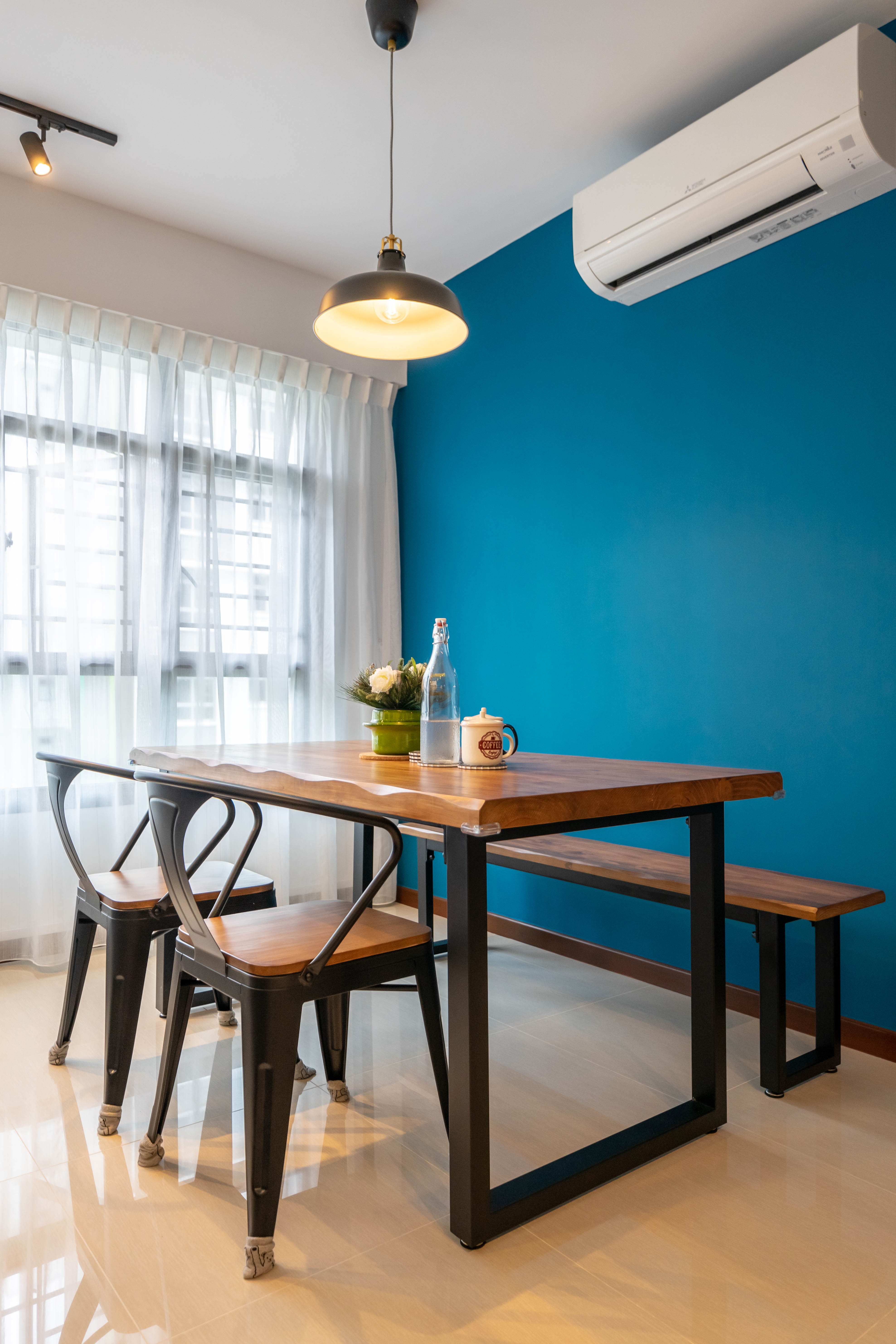 Modern, Scandinavian Design - Dining Room - HDB 5 Room - Design by Design 4 Space Pte Ltd