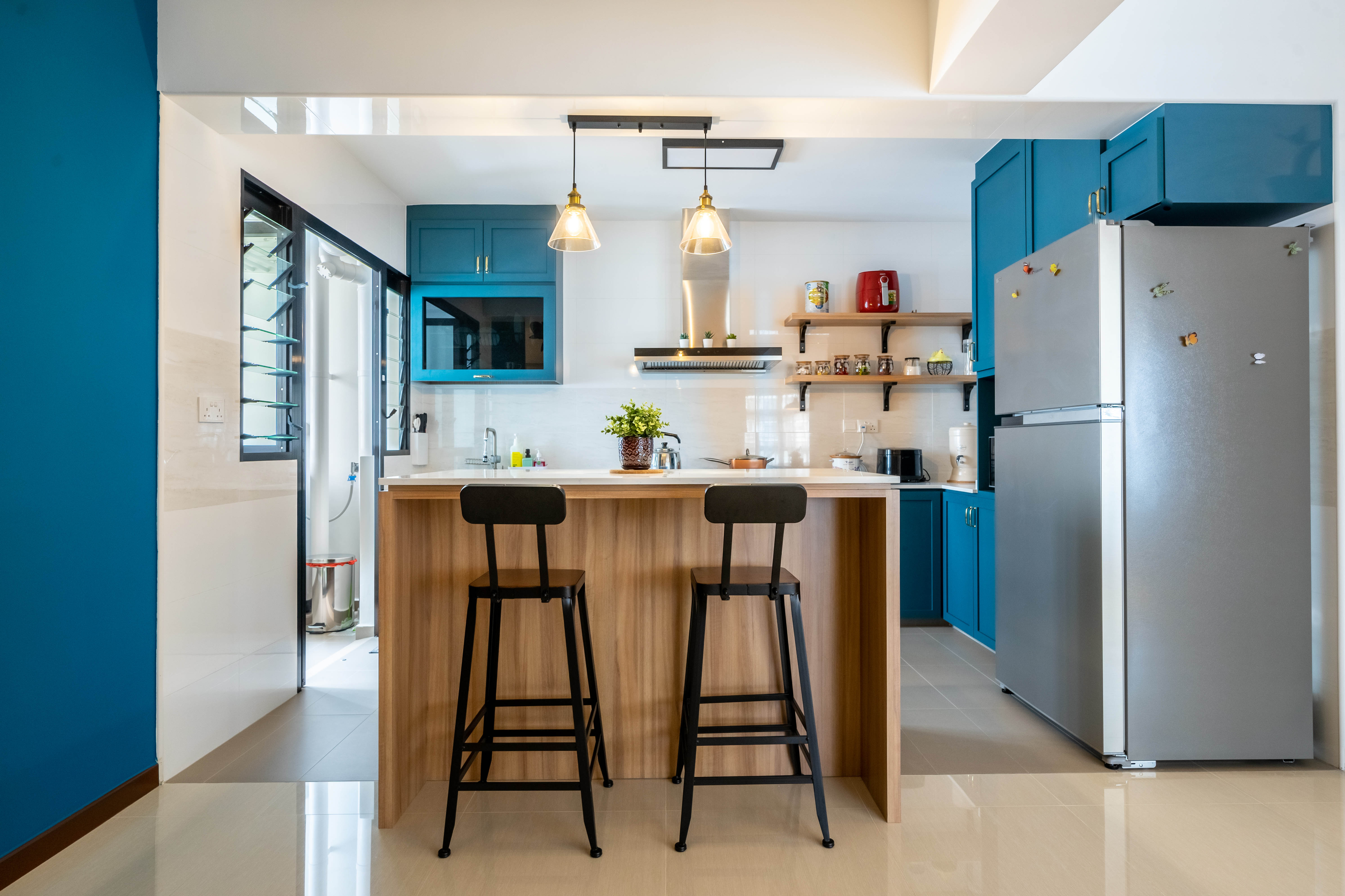 Modern, Scandinavian Design - Kitchen - HDB 5 Room - Design by Design 4 Space Pte Ltd