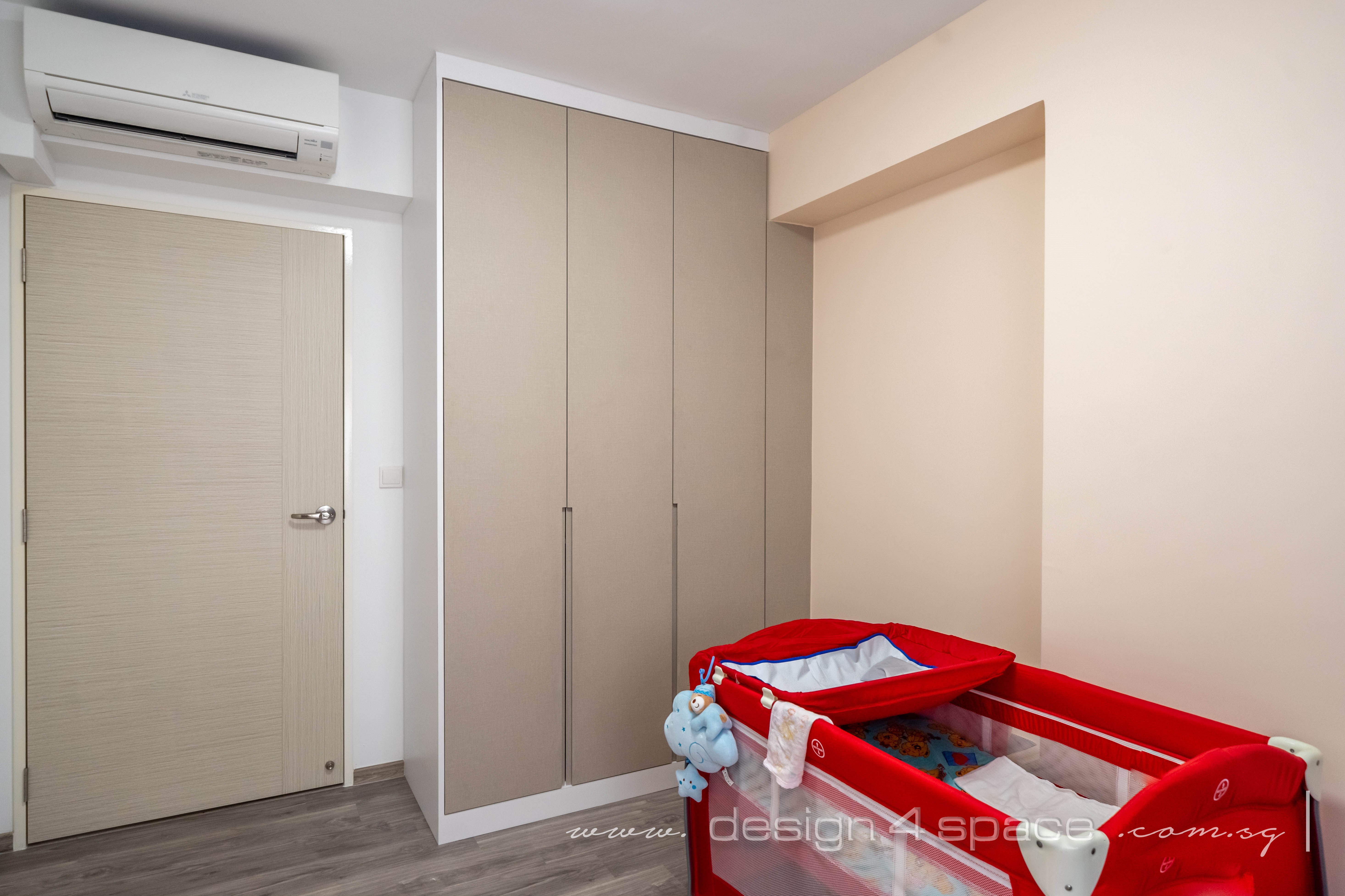 Minimalist Design - Bedroom - HDB 5 Room - Design by Design 4 Space Pte Ltd