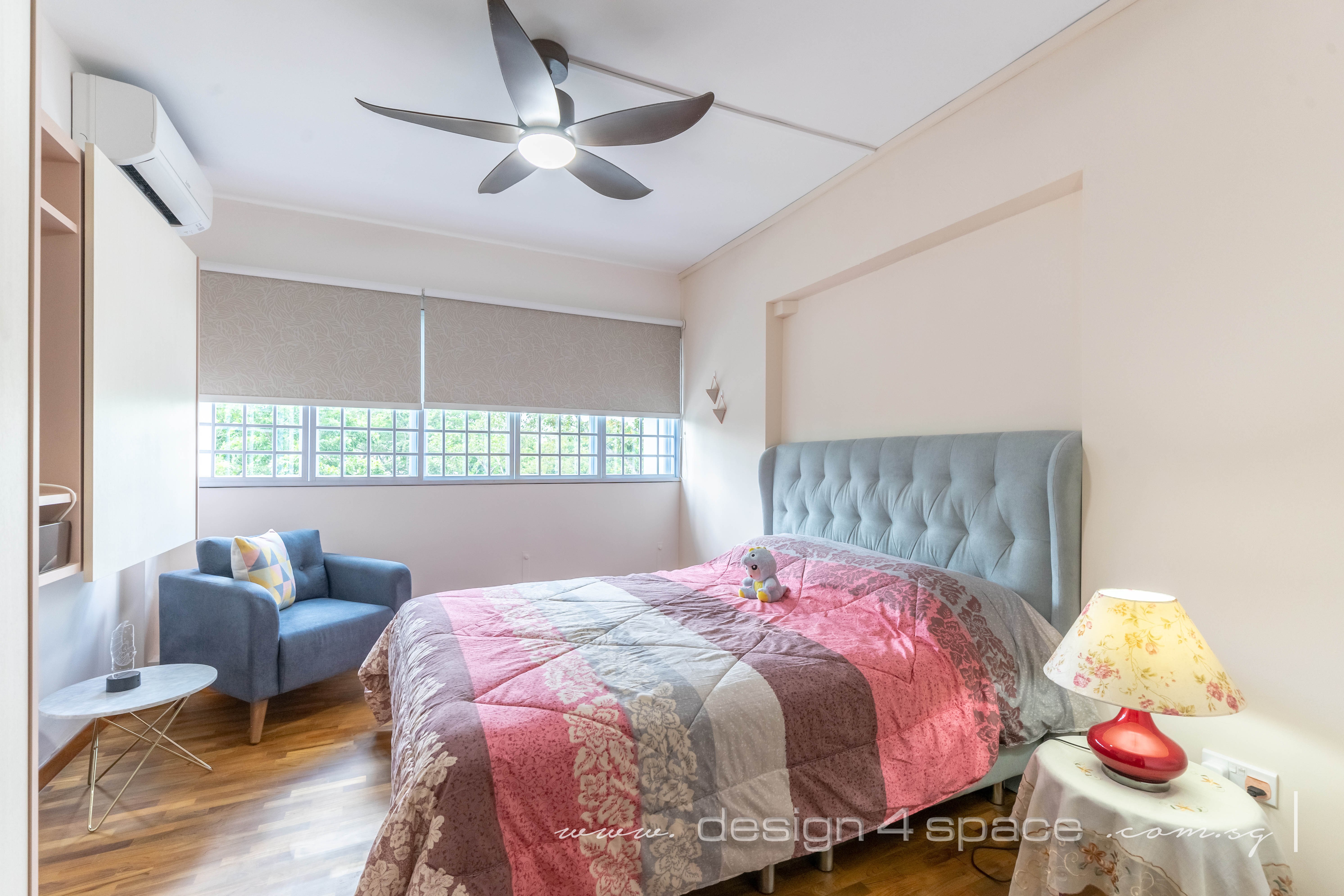 Country, Others Design - Bedroom - HDB 5 Room - Design by Design 4 Space Pte Ltd