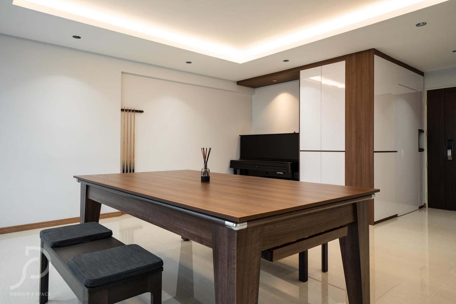 Contemporary, Modern Design - Living Room - HDB 5 Room - Design by Design 4 Space Pte Ltd