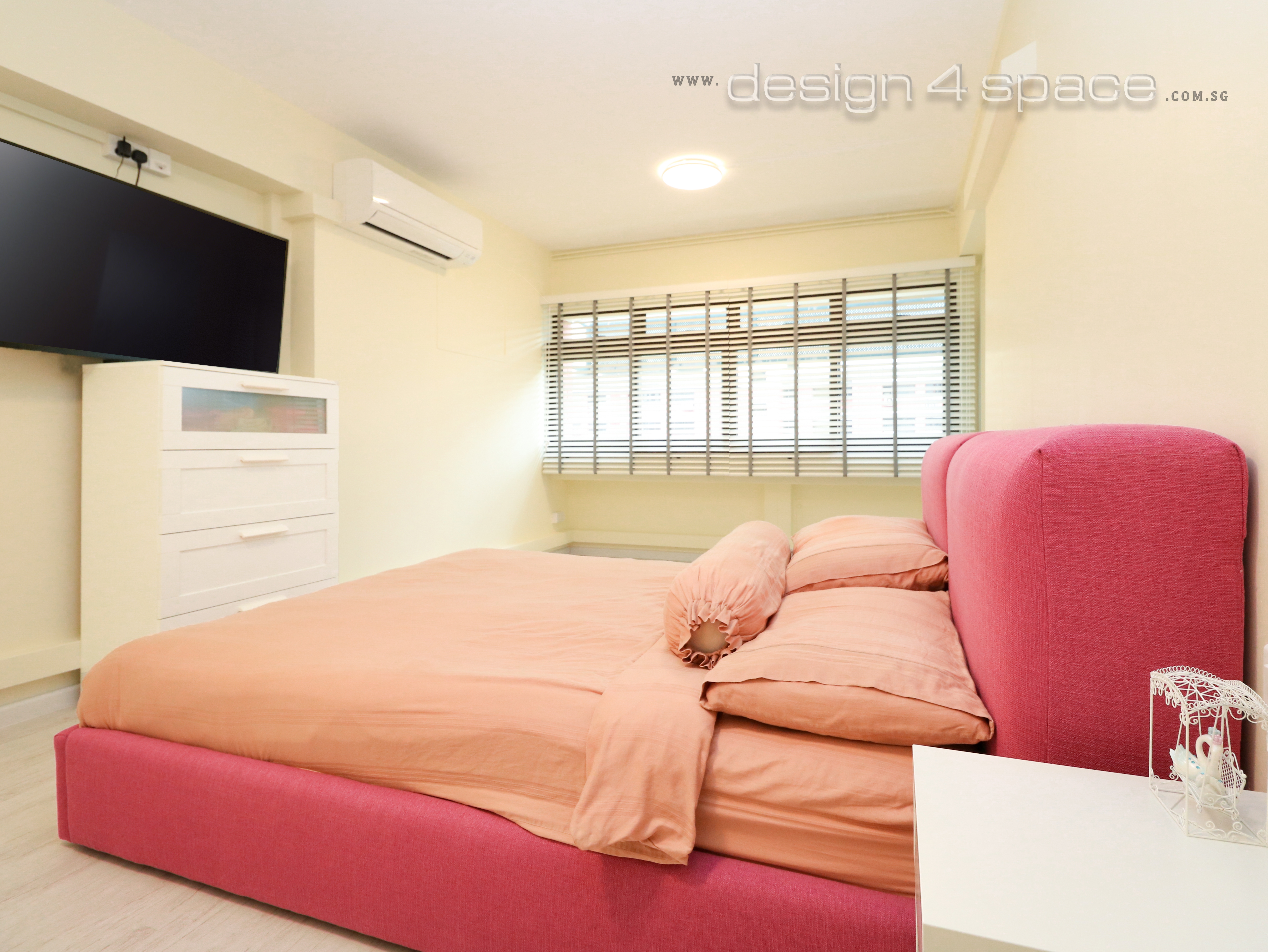 Eclectic, Industrial, Minimalist Design - Bedroom - HDB 5 Room - Design by Design 4 Space Pte Ltd