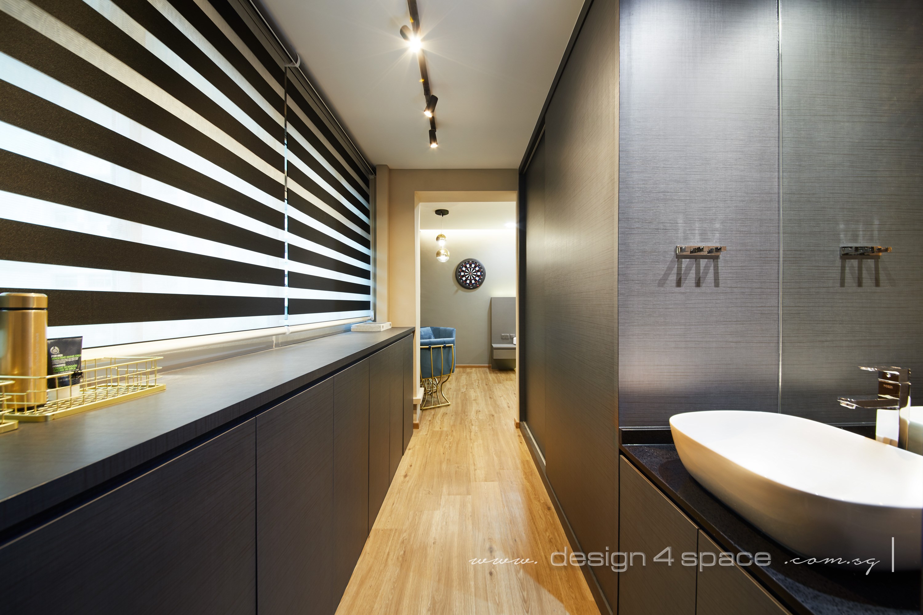 Modern Design - Bathroom - HDB 5 Room - Design by Design 4 Space Pte Ltd