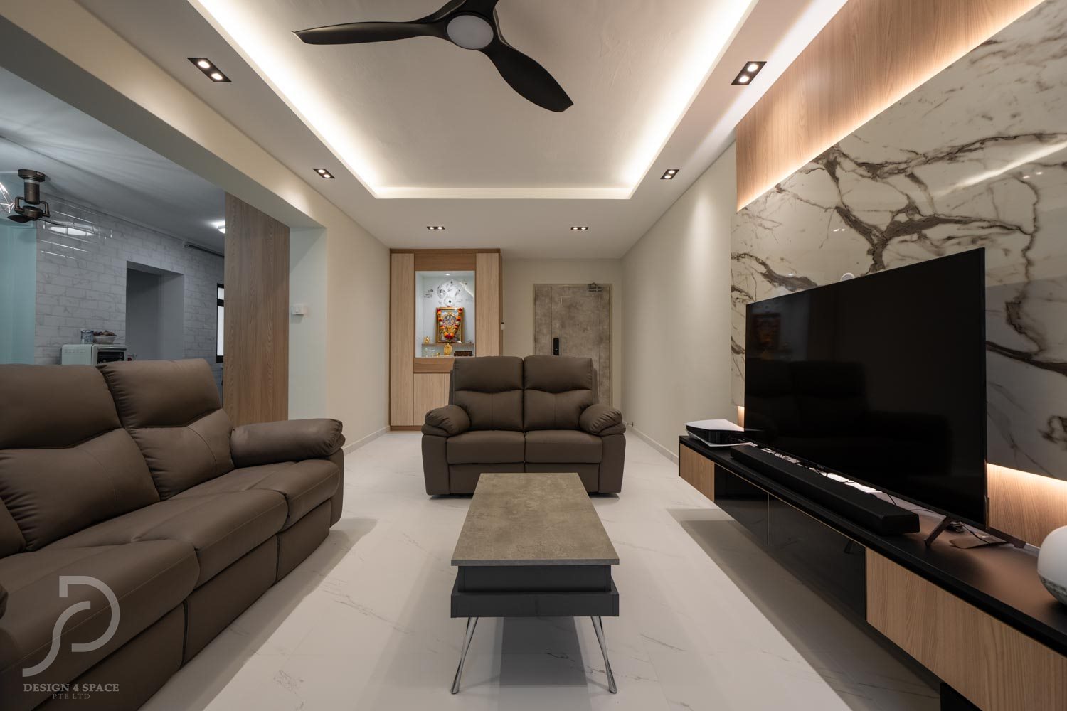 Contemporary, Modern, Others Design - Living Room - HDB 5 Room - Design by Design 4 Space Pte Ltd