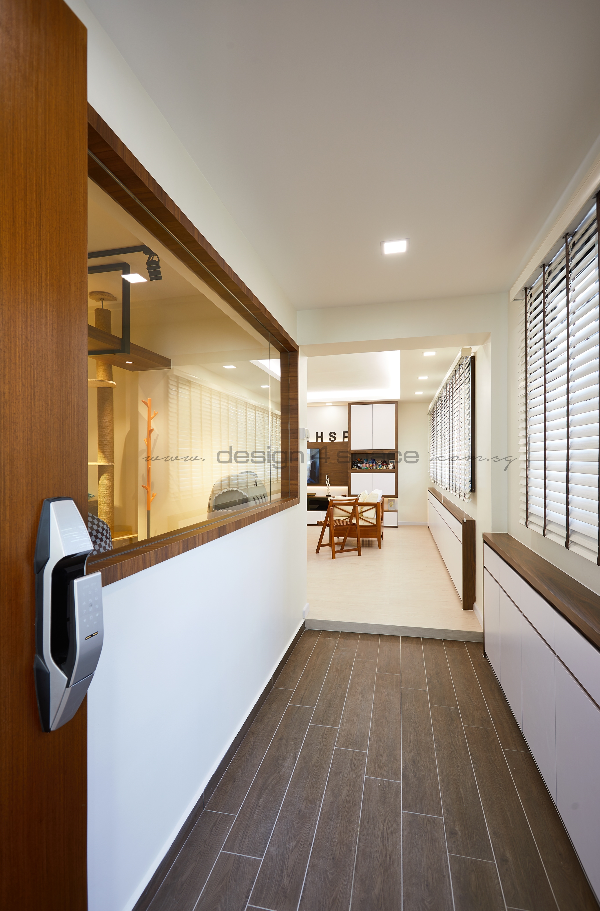 Resort Design - Living Room - HDB 5 Room - Design by Design 4 Space Pte Ltd