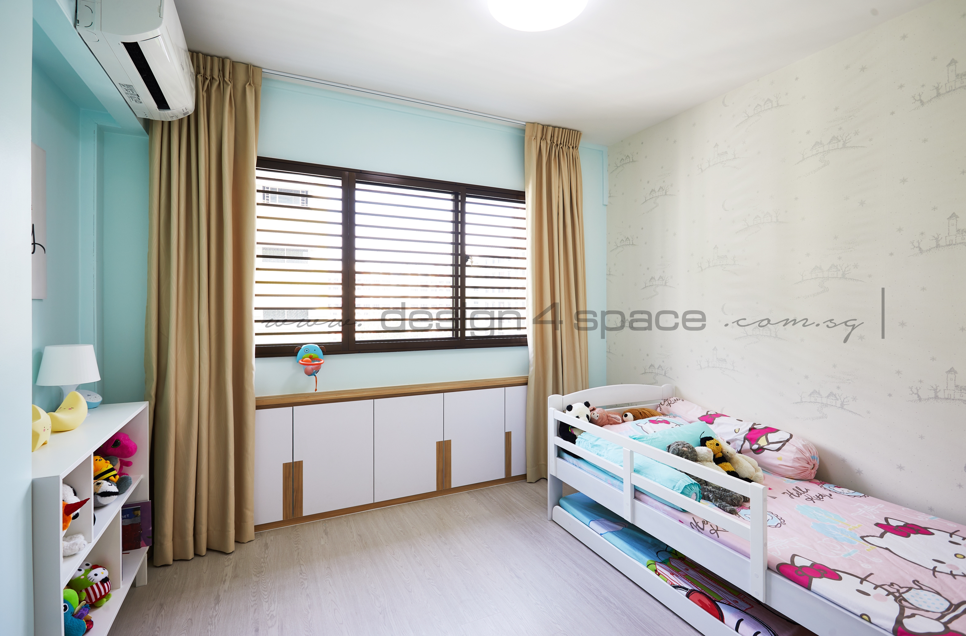 Resort Design - Bedroom - HDB 5 Room - Design by Design 4 Space Pte Ltd