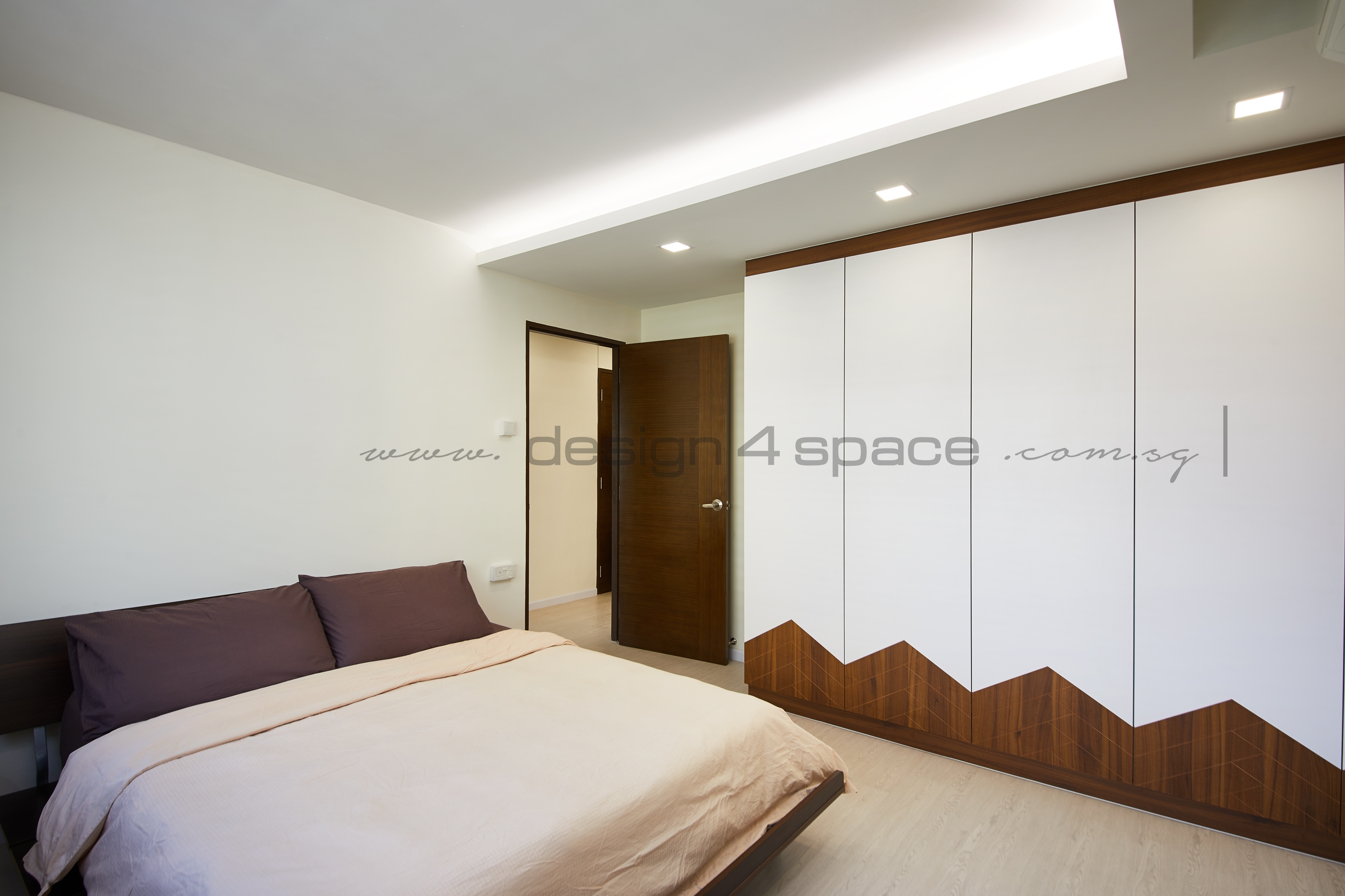 Resort Design - Bedroom - HDB 5 Room - Design by Design 4 Space Pte Ltd