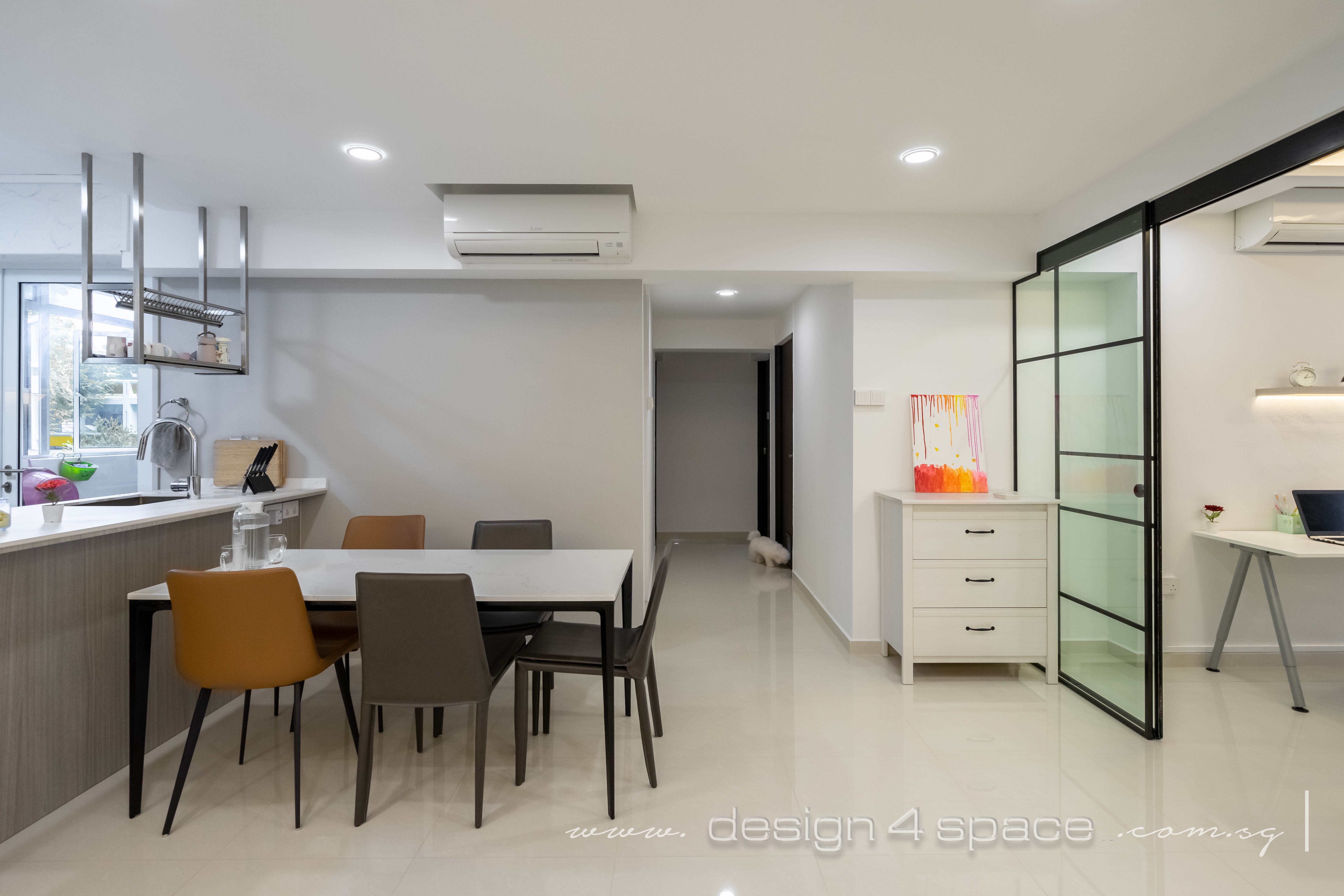 Contemporary, Others Design - Dining Room - HDB 5 Room - Design by Design 4 Space Pte Ltd