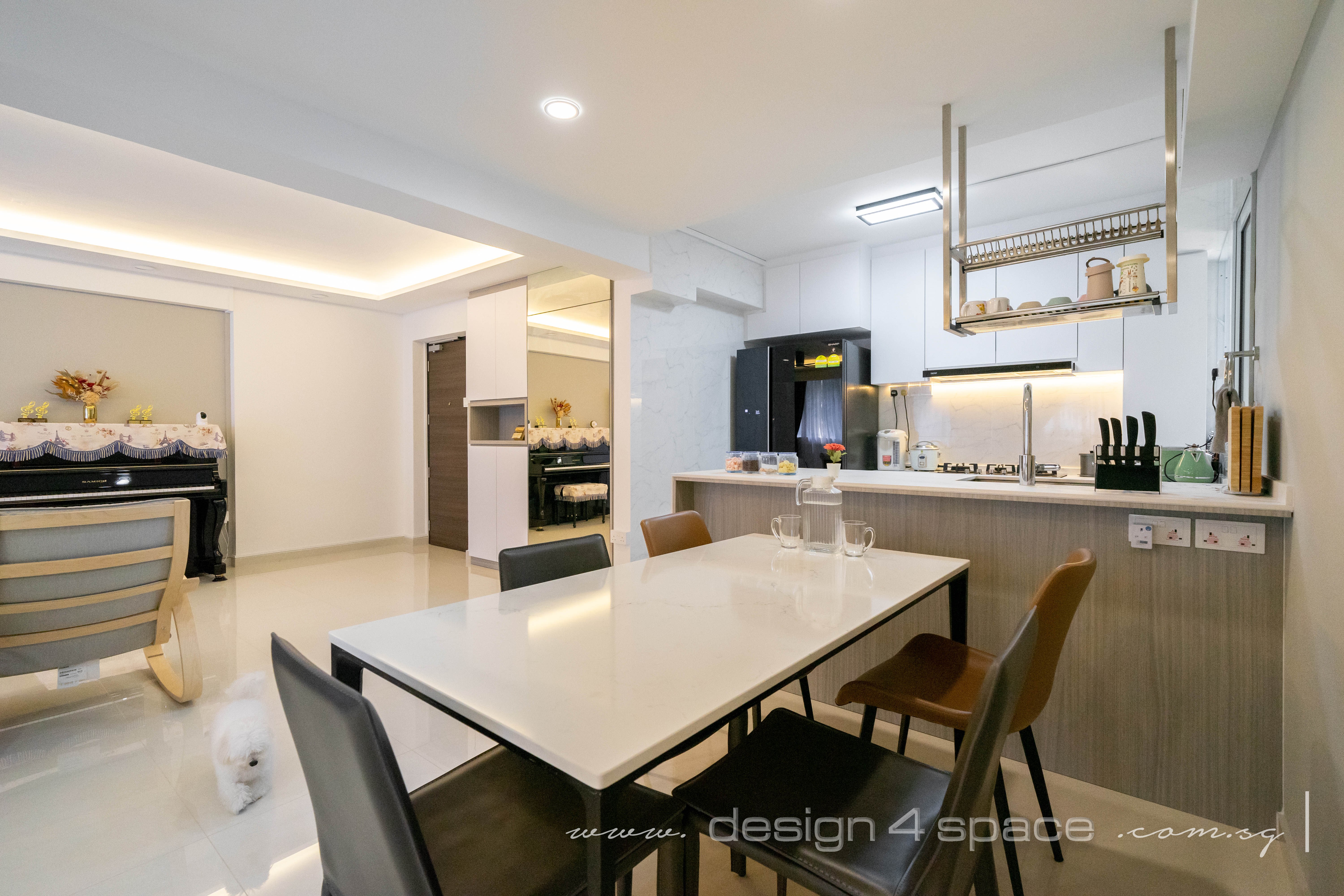 Contemporary, Others Design - Kitchen - HDB 5 Room - Design by Design 4 Space Pte Ltd