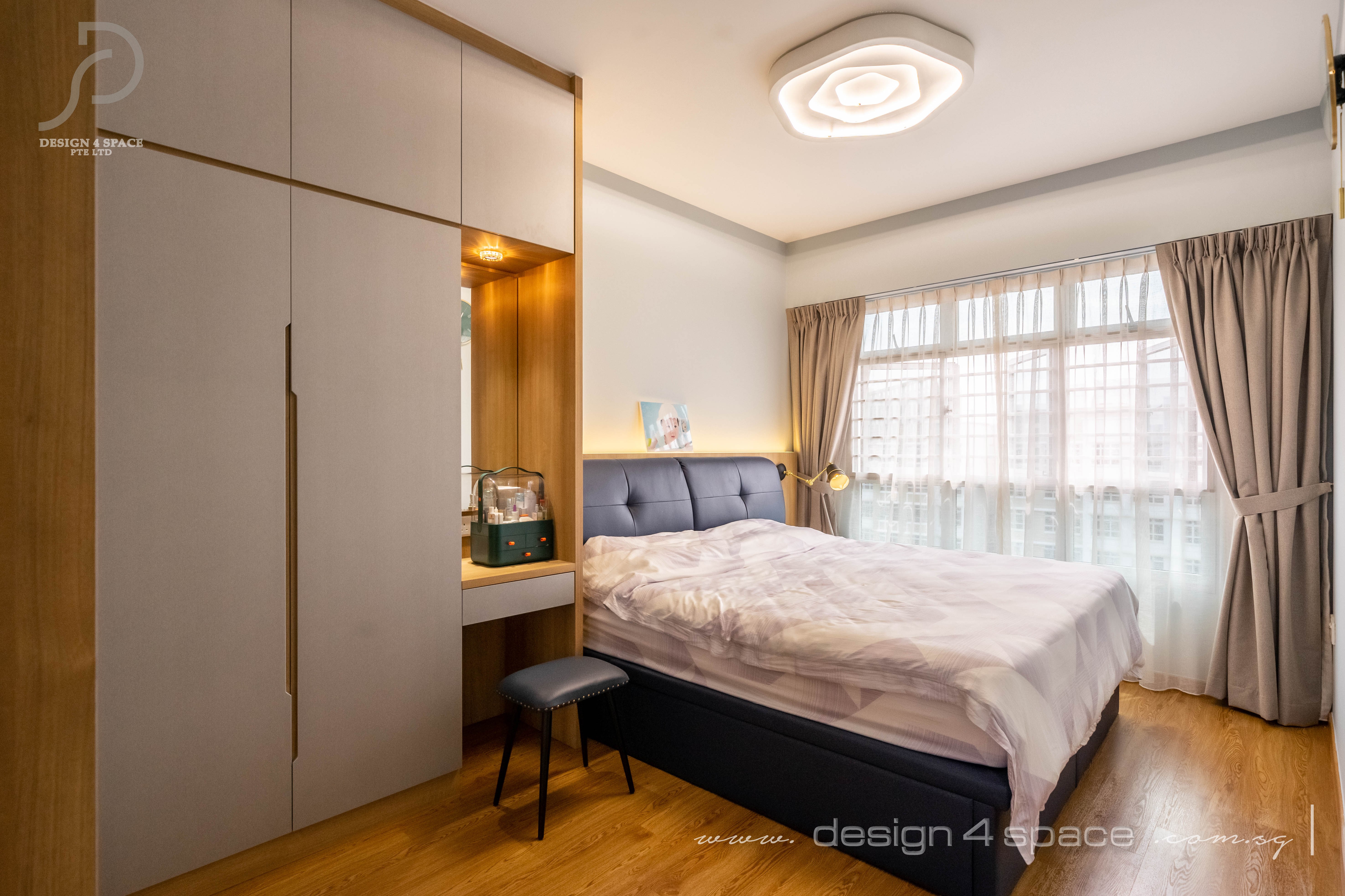 Modern Design - Bedroom - HDB 5 Room - Design by Design 4 Space Pte Ltd