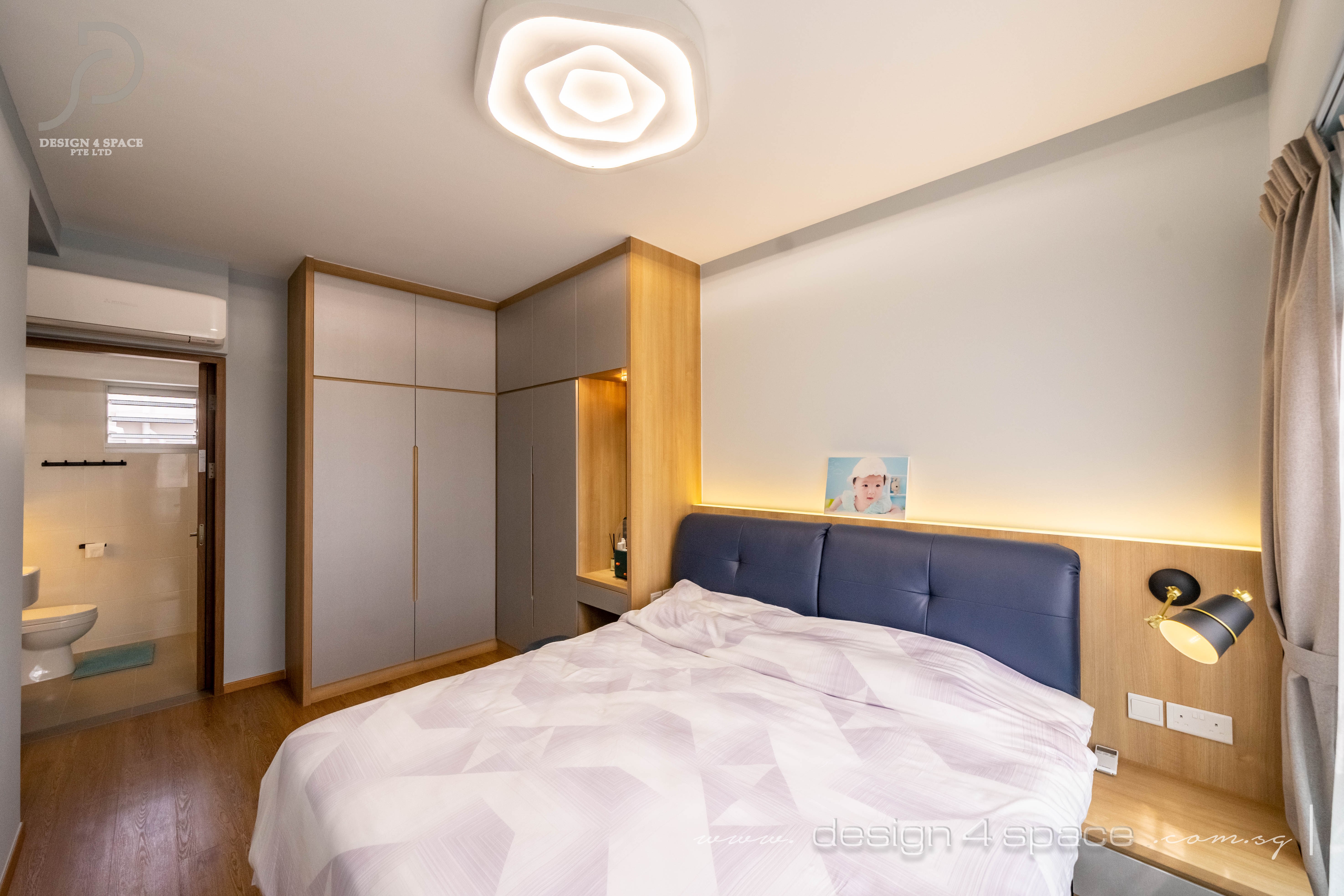 Modern Design - Bedroom - HDB 5 Room - Design by Design 4 Space Pte Ltd