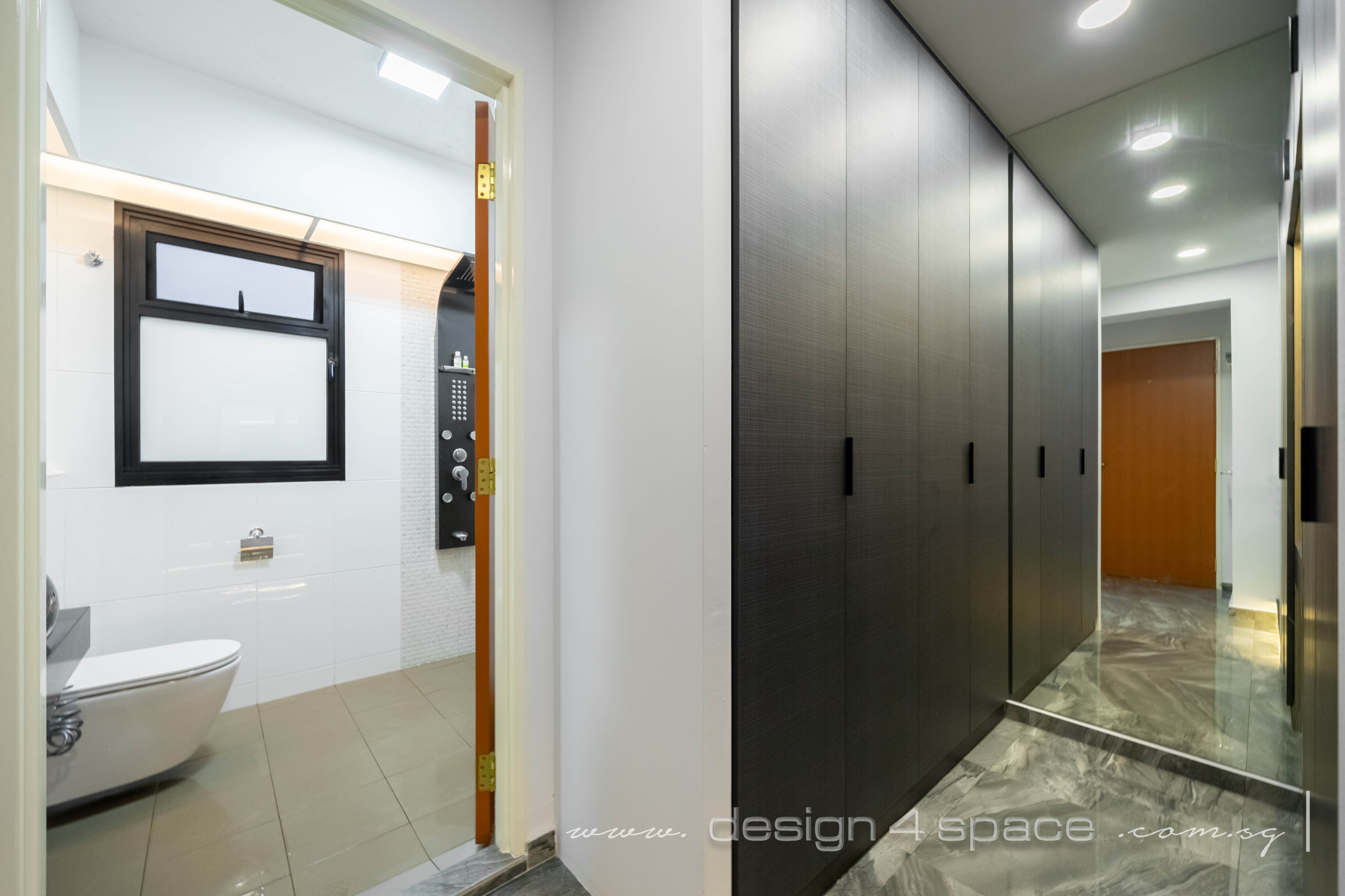 Contemporary Design - Bedroom - HDB 5 Room - Design by Design 4 Space Pte Ltd