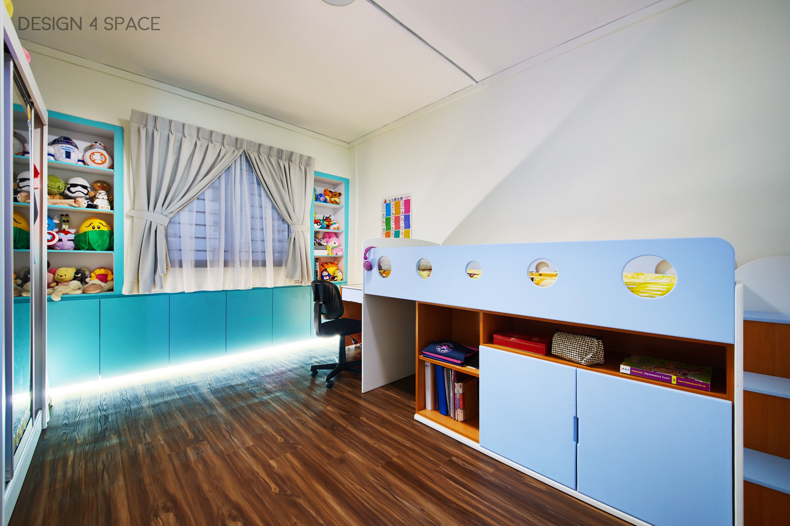 Contemporary, Modern, Scandinavian Design - Bedroom - HDB 5 Room - Design by Design 4 Space Pte Ltd