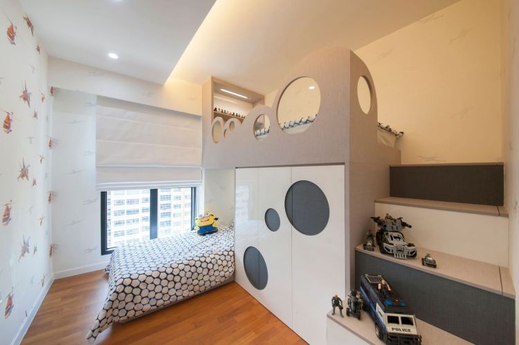 Contemporary, Modern Design - Bedroom - HDB 4 Room - Design by Design 4 Space Pte Ltd