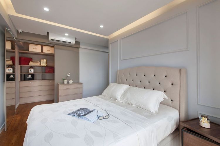 Contemporary, Modern Design - Bedroom - HDB 4 Room - Design by Design 4 Space Pte Ltd