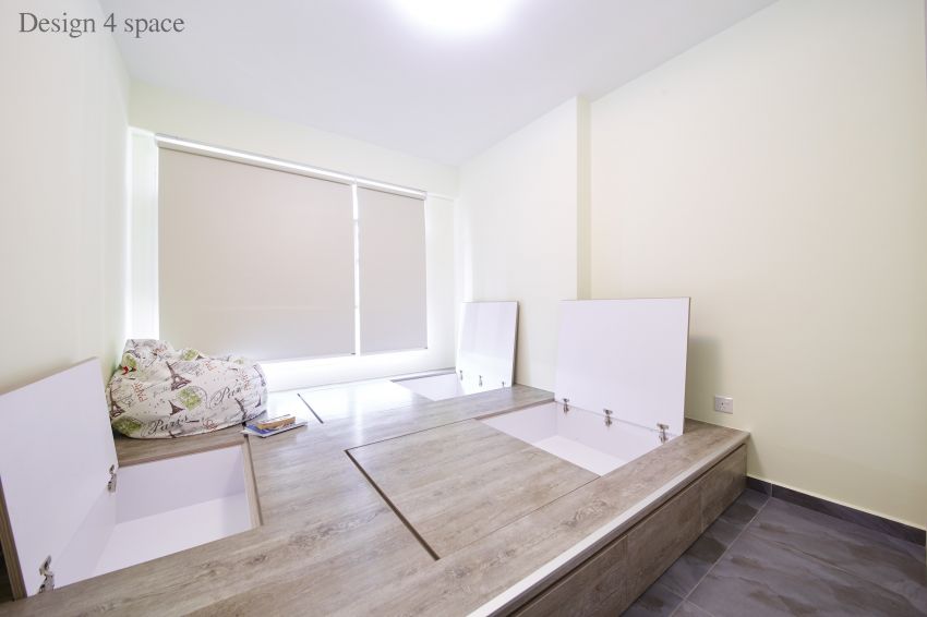 Contemporary, Minimalist, Modern Design - Bedroom - HDB 5 Room - Design by Design 4 Space Pte Ltd