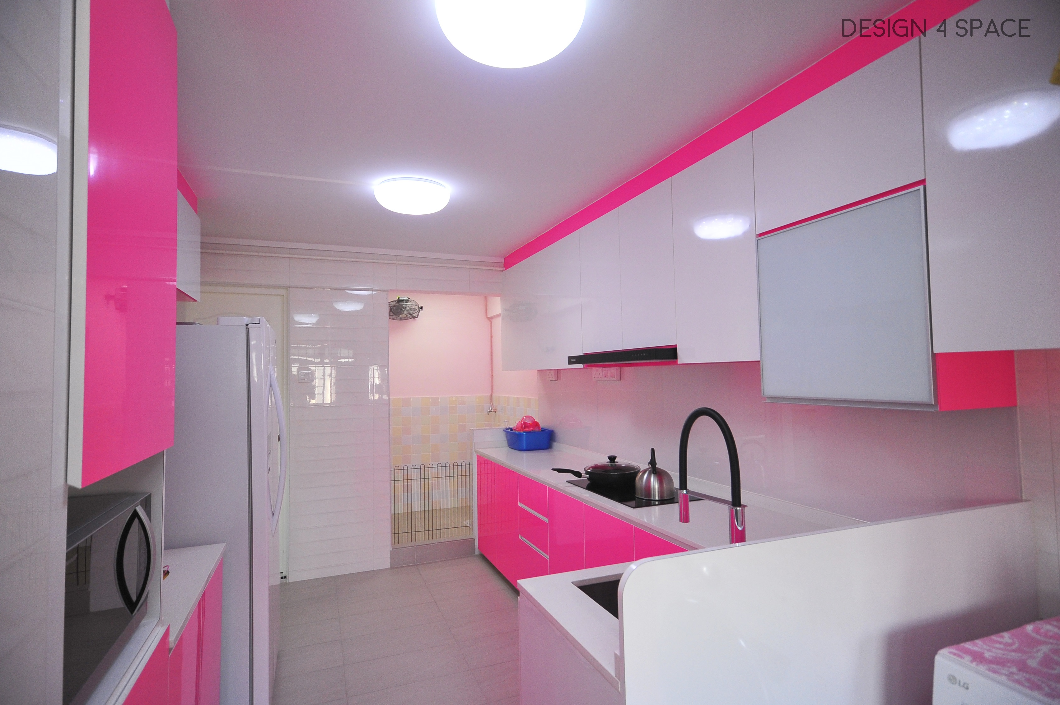 Contemporary, Minimalist, Modern Design - Kitchen - HDB 5 Room - Design by Design 4 Space Pte Ltd