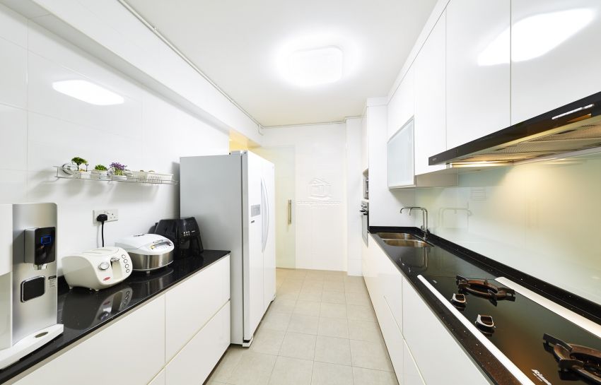 Contemporary, Minimalist, Modern Design - Kitchen - HDB 5 Room - Design by Design 4 Space Pte Ltd