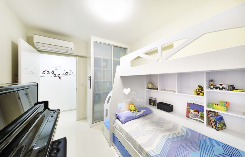 Contemporary, Minimalist, Modern Design - Bedroom - HDB 5 Room - Design by Design 4 Space Pte Ltd