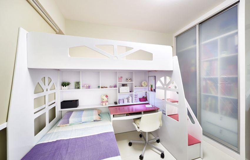 Contemporary, Minimalist, Modern Design - Bedroom - HDB 5 Room - Design by Design 4 Space Pte Ltd