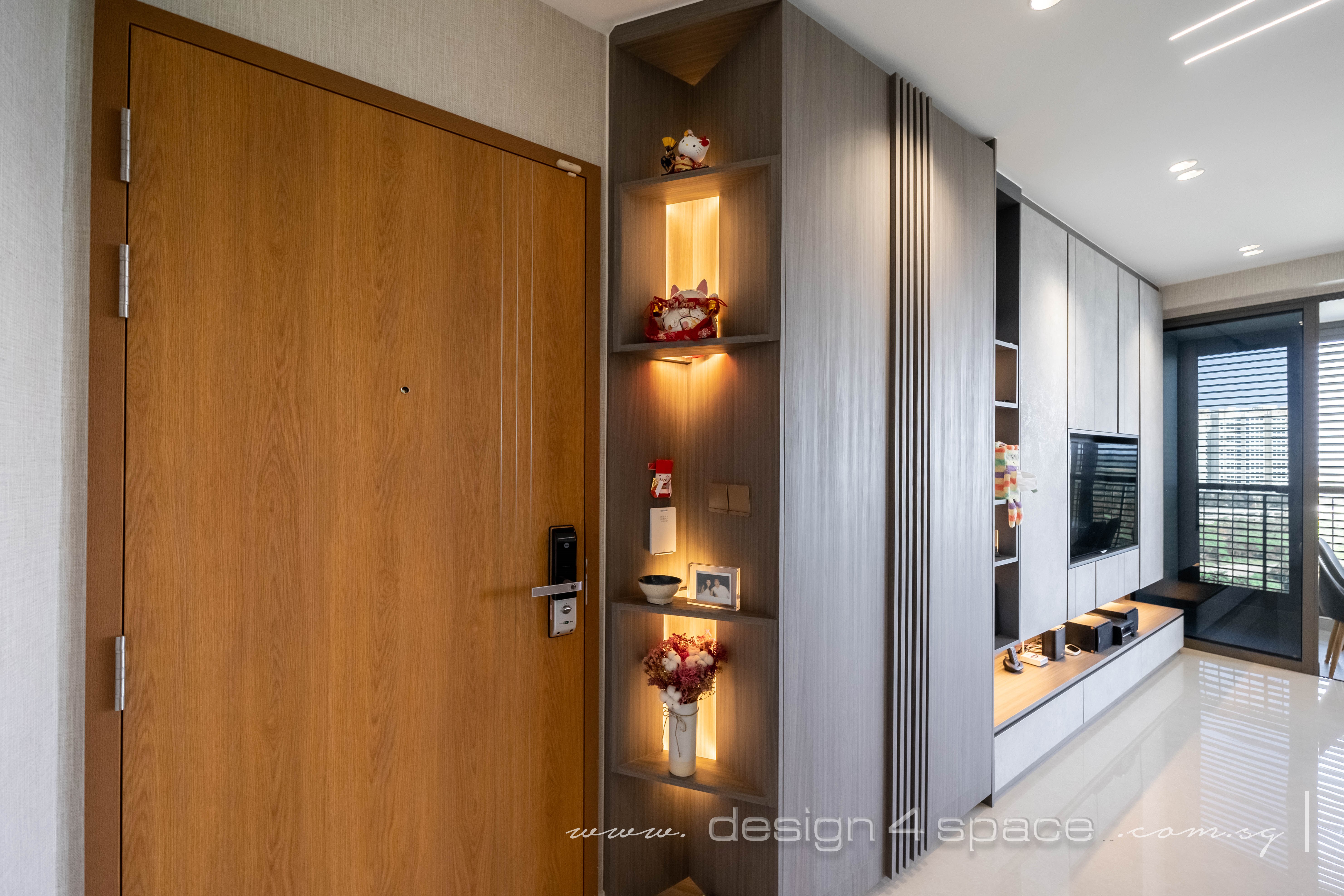  Design - Living Room - HDB Executive Apartment - Design by Design 4 Space Pte Ltd