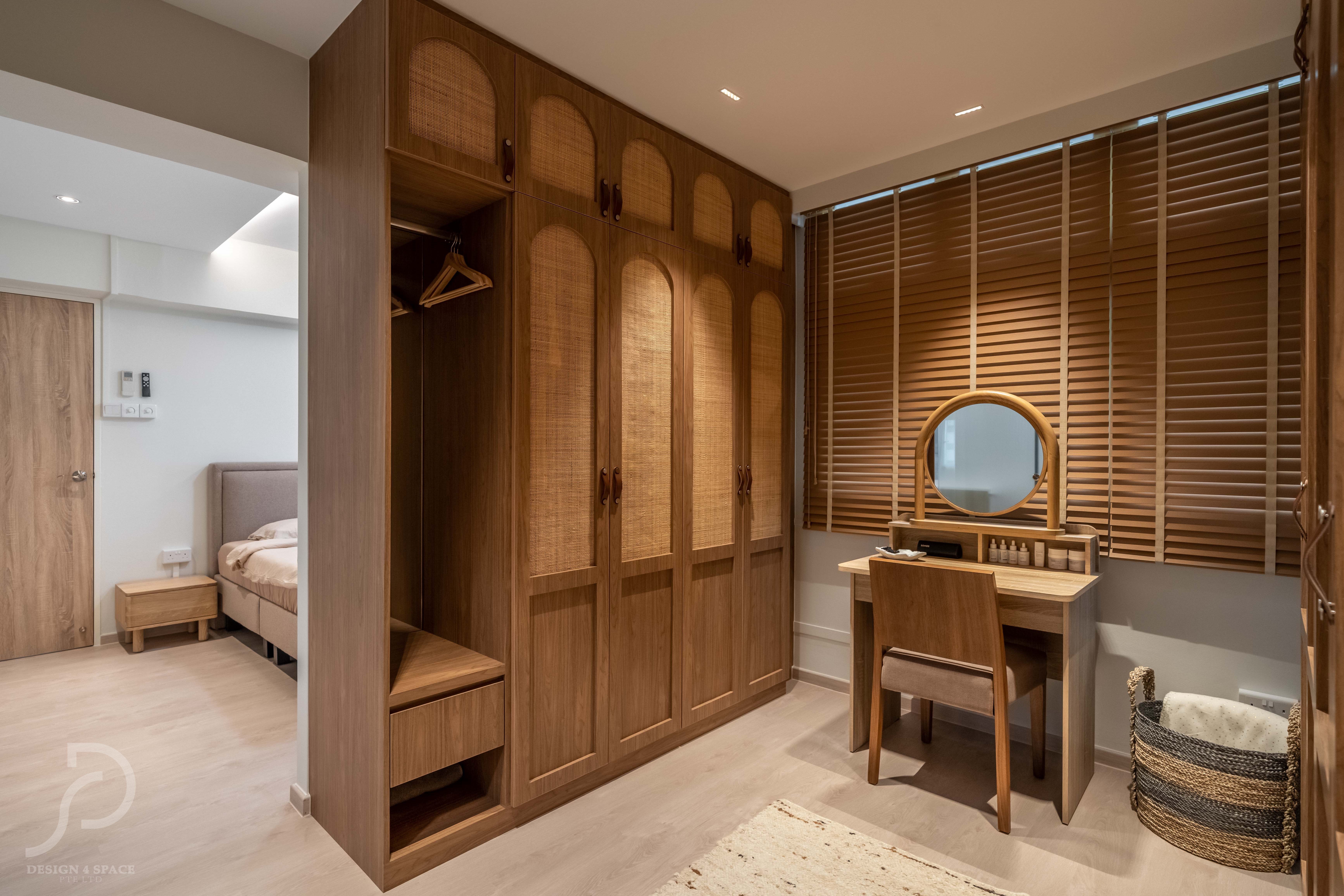 Minimalist, Scandinavian Design - Bedroom - HDB Executive Apartment - Design by Design 4 Space Pte Ltd