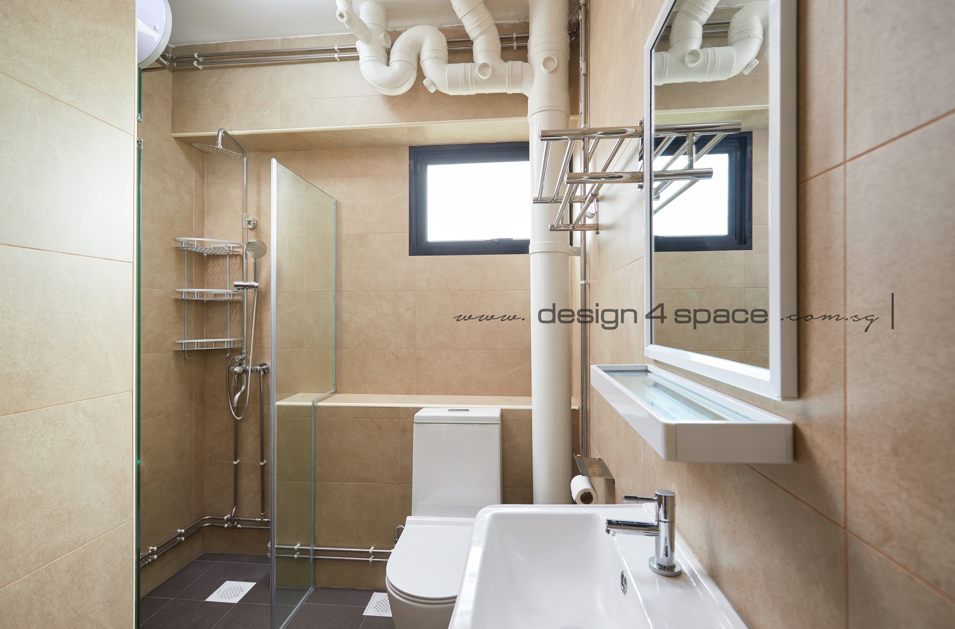 Contemporary, Minimalist, Scandinavian Design - Bathroom - Others - Design by Design 4 Space Pte Ltd