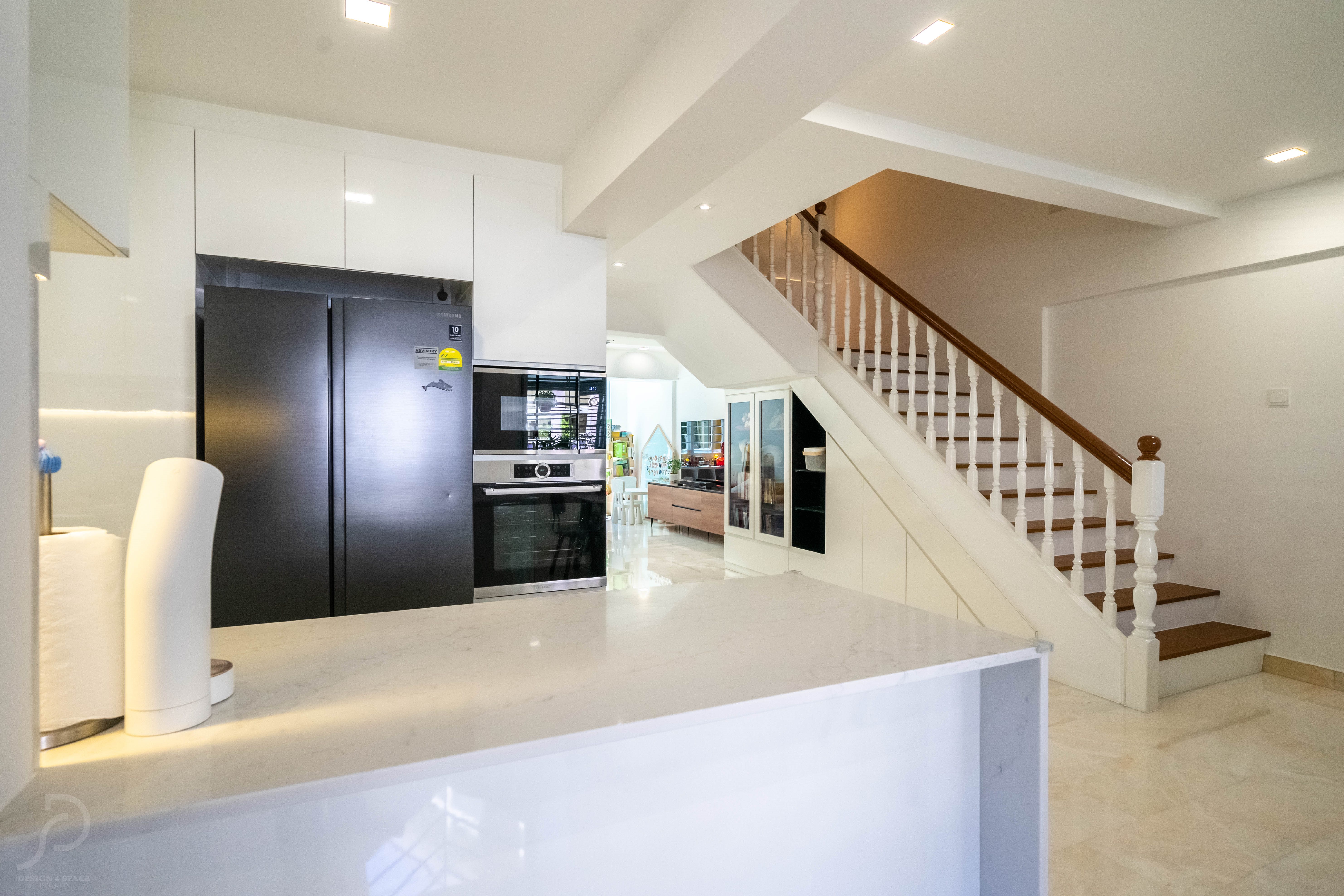 Contemporary Design - Kitchen - Landed House - Design by Design 4 Space Pte Ltd